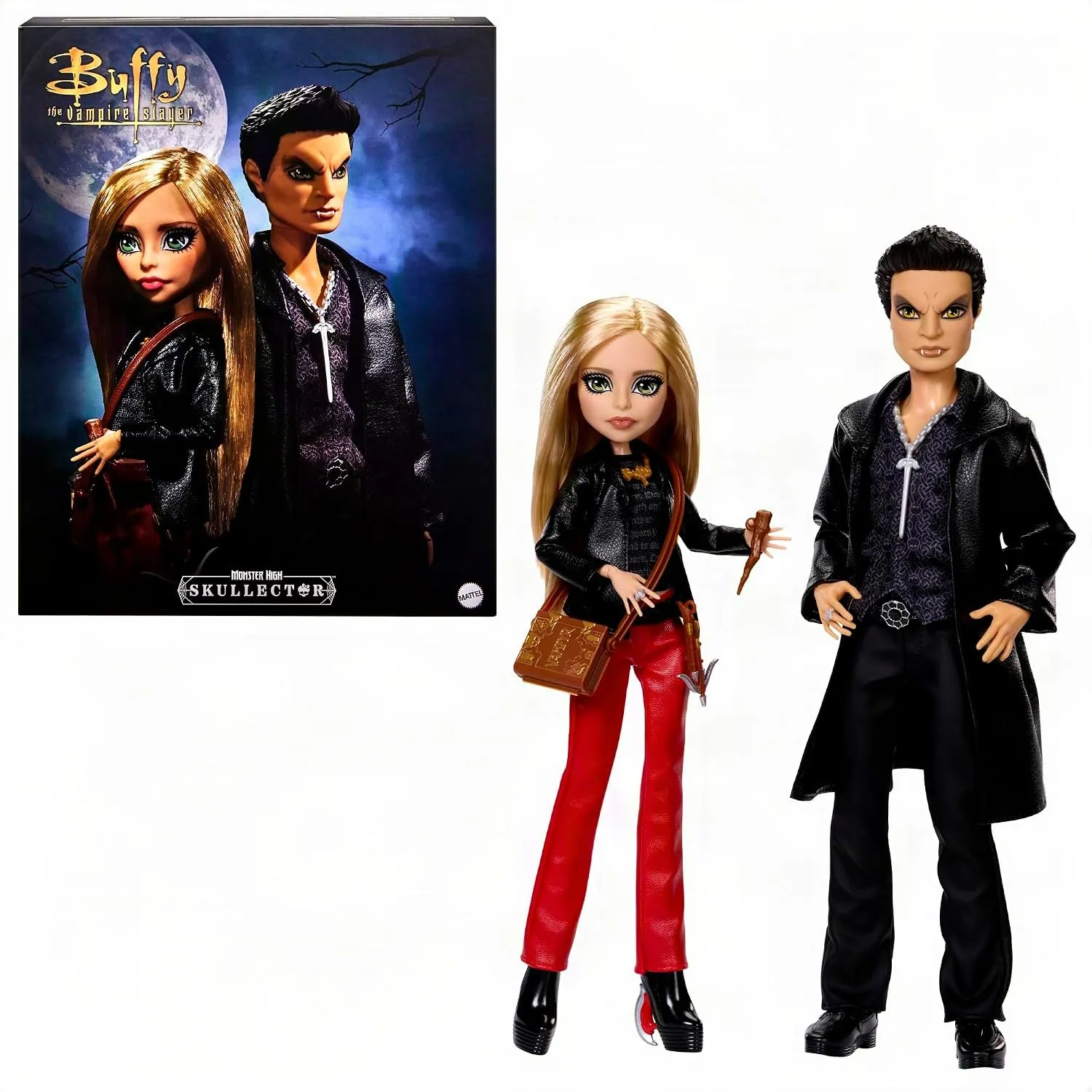 Monster High Skullector Buffy & Angel Sammler-Puppen 2er-Pack