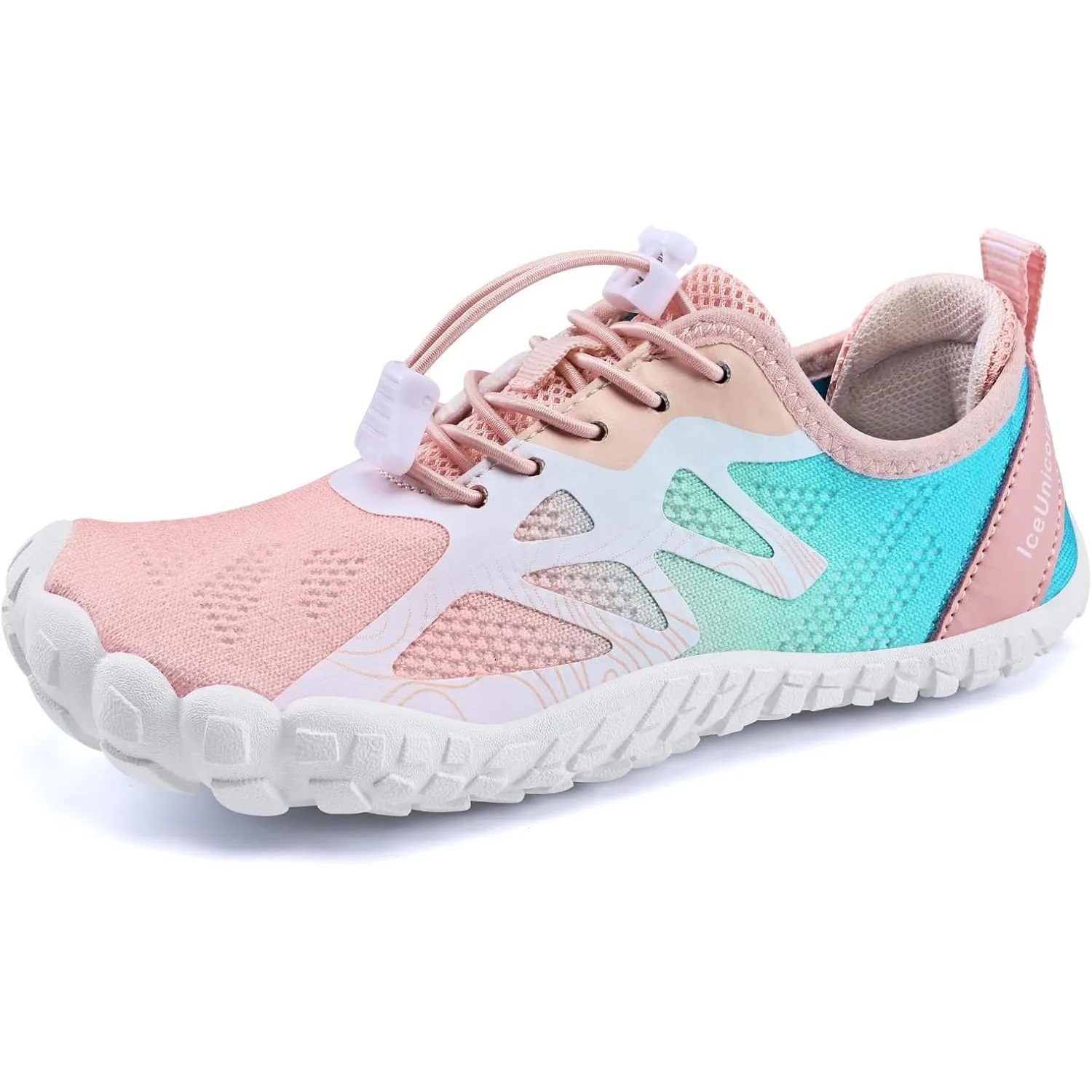 IceUnicorn Kinder Barfußschuhe Junge Mädchen Barfussschuhe Badeschuhe Aquaschuhe Atmungsaktiv Traillaufschuhe