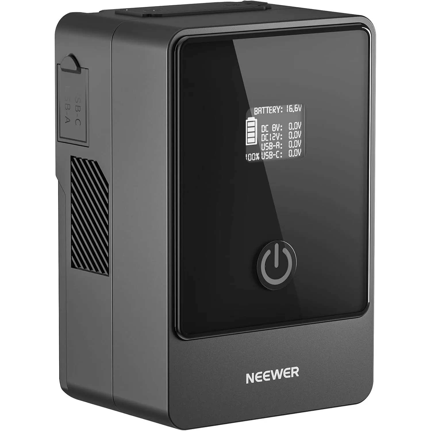 NEEWER V Mount Akku PS099F, PD100W 99Wh 6800mAh Mini V Lock Batterie