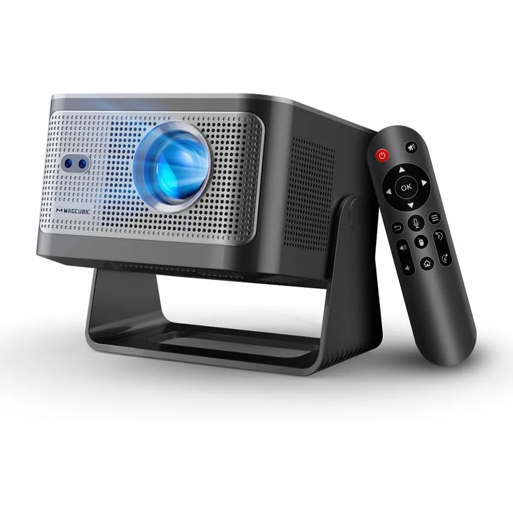 Magcubic Mini Beamer 4K/8K Unterstützt - Native 1080P Projektor Tragbarer