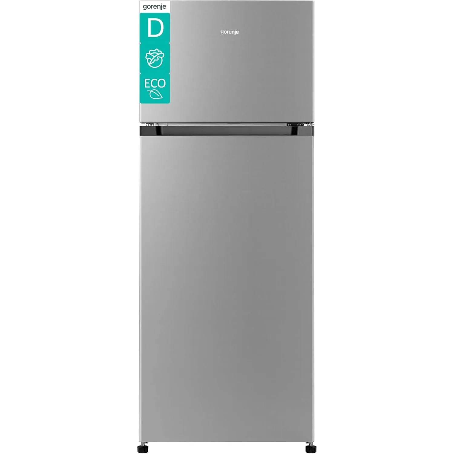Gorenje RF414DPS4 Kühlgefrierkombination/Freistehend/206L Gesamtvolumen/ 39dB/Energieeffizienzklasse: D/CrispZone/EcoMo…