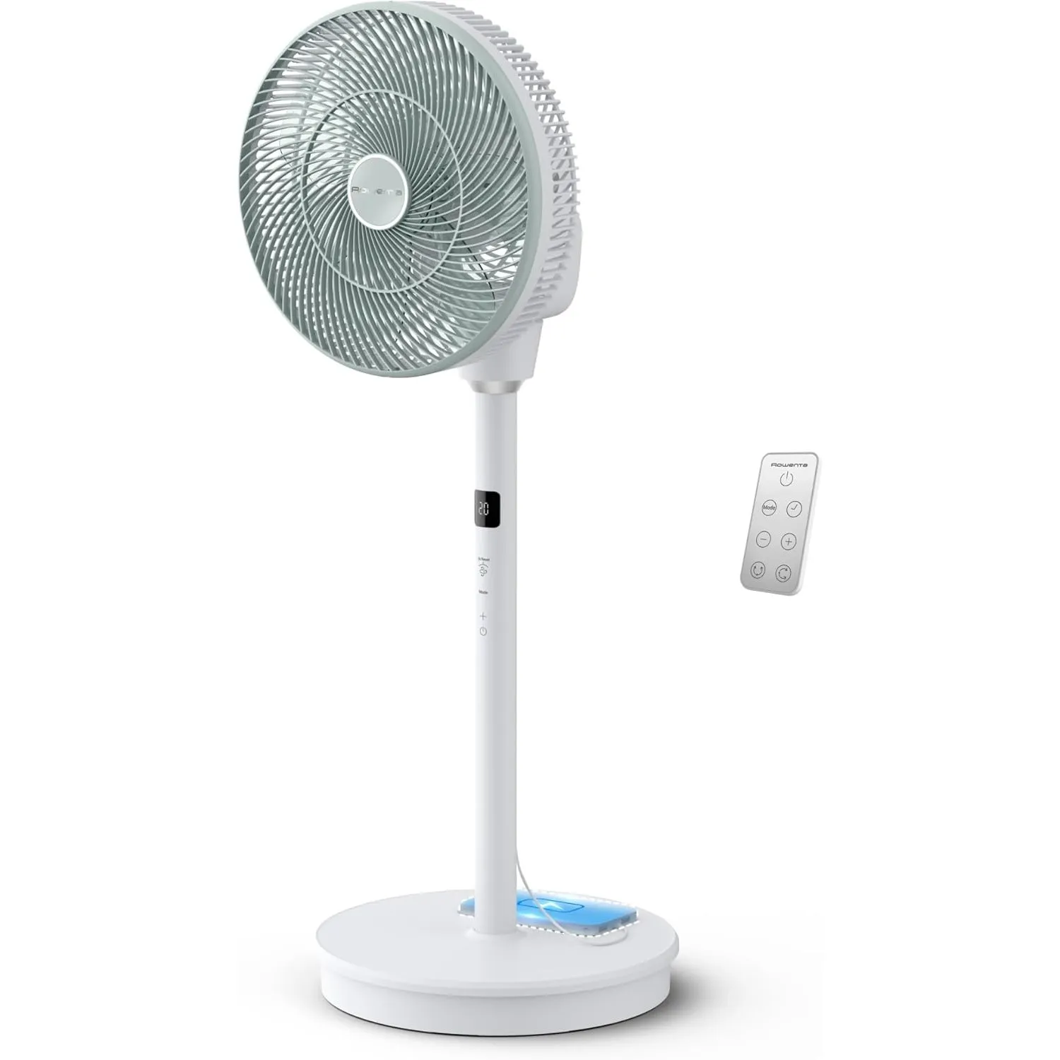 Rowenta Turbo Silence Compact 3D Nomad, intensive und geräuscharme Erfrischung, externe Akku-Kompatibilität, kompakt, Q…