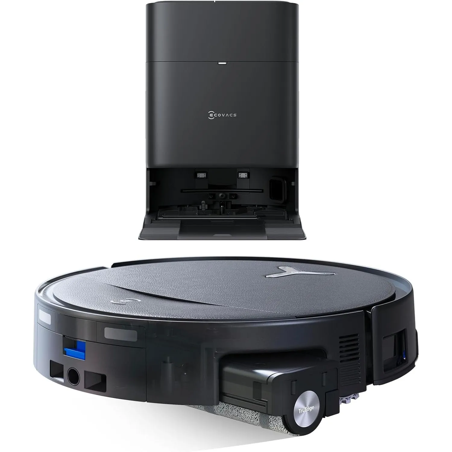 ECOVACS T80S Omni Saugroboter mit Wischfunktion 24.800 Pa, OZMO Roller 2.0