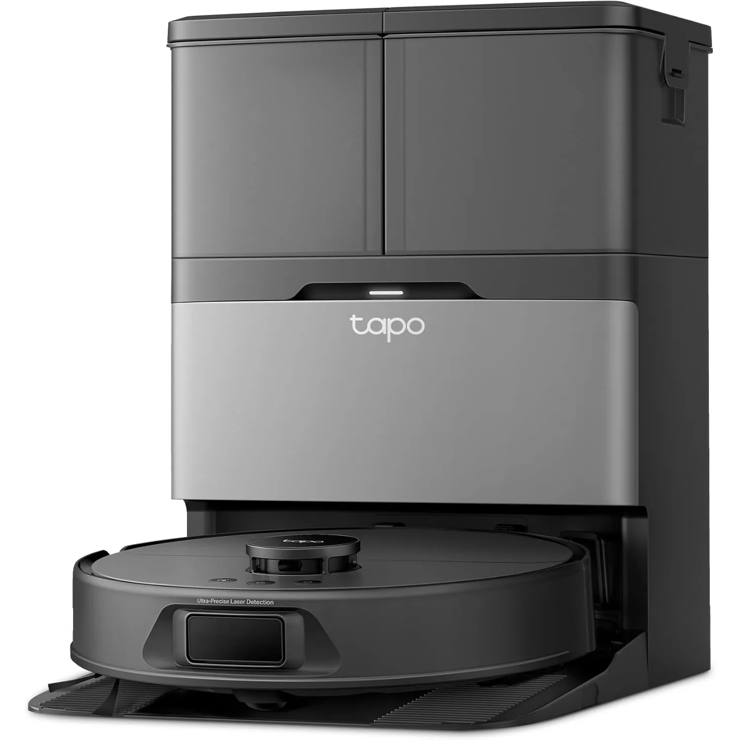 Tapo RV50 Pro Omni Saugroboter mit Wischfunktion, 15.000 Pa, Heißwasserwäsche bei 60 °C & Selbsttrocknung bei 50 °C, au…