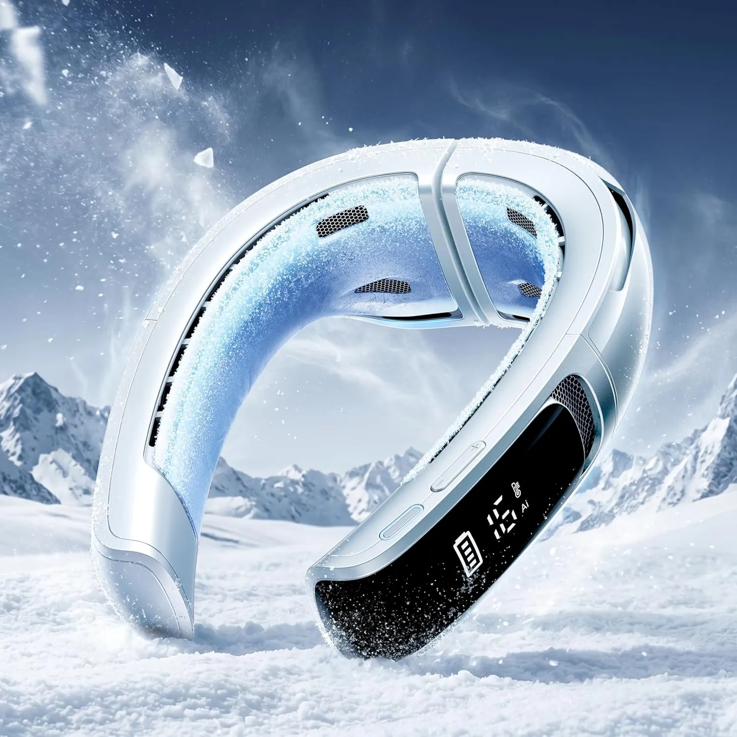 RANVOO AICE LITE MAX 2026 AI Neck Air Conditioner [#1 Coolest & Most Durable] Real-time Cooling, Immense Neck Fan 6000 …