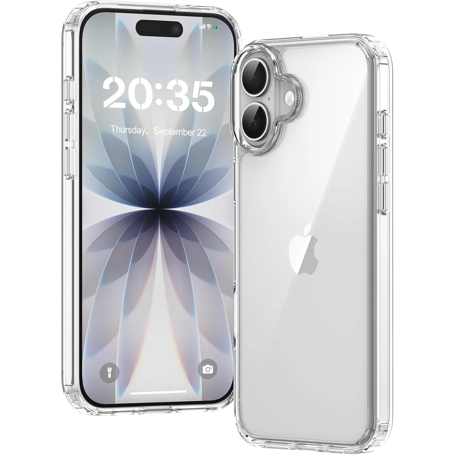 Hülle für iPhone 17 Hülle, Anti-Vergilbung Transparent Handyhülle Stoßfest Schutzhülle, Premium Kratzfeste Case für iPh…