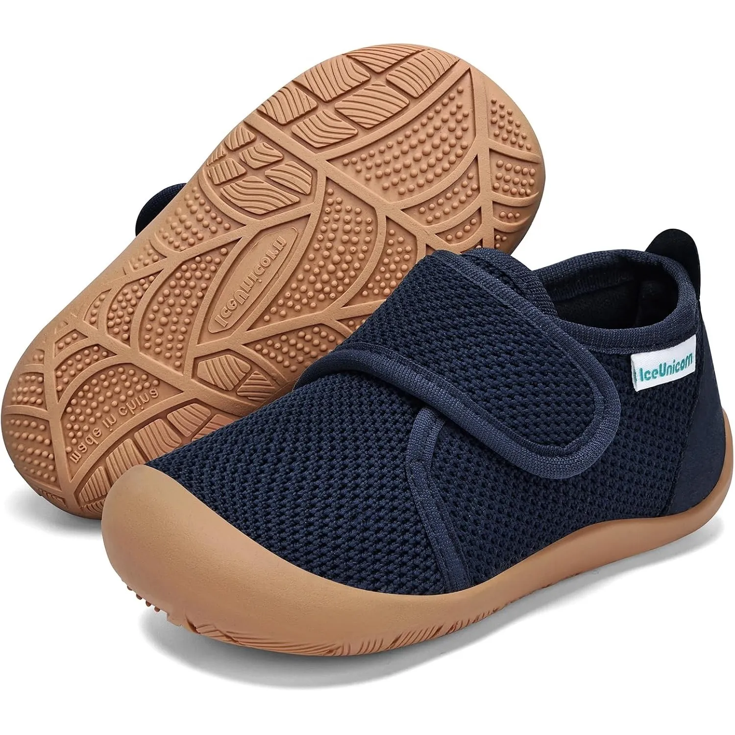 IceUnicorn Hausschuhe Kinder Jungen Mädchen Barfussschuhe | Barfußschuhe Lauflernschuhe Hohe Kindergarten Atmungsaktiv