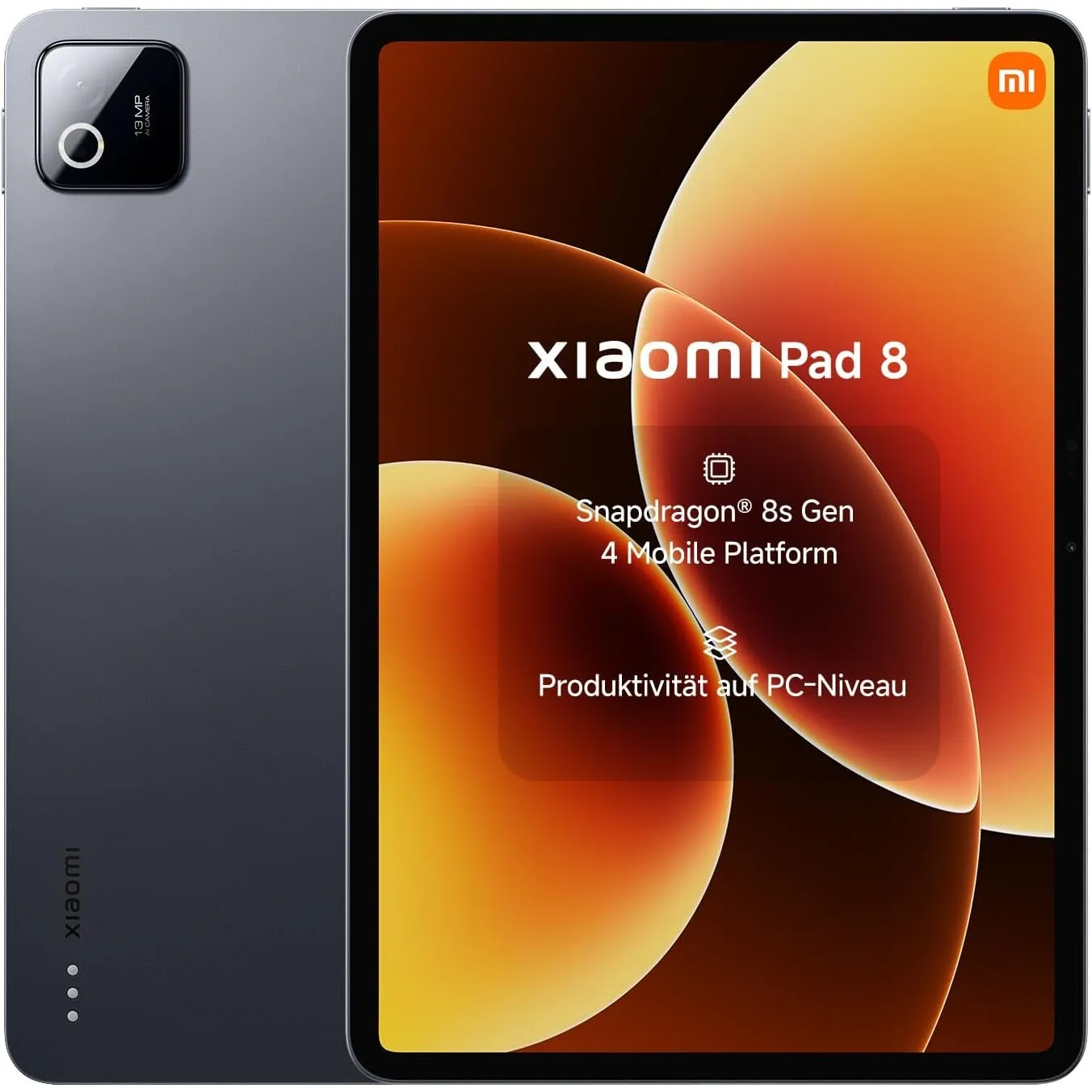 XIAOMI Pad 8 Tablet 11,2 Zoll, 8GB RAM + 256GB Speicher, Snapdragon® 8s Gen 4, 9200mAh Akku, 3.2K 144Hz Display, HyperA…