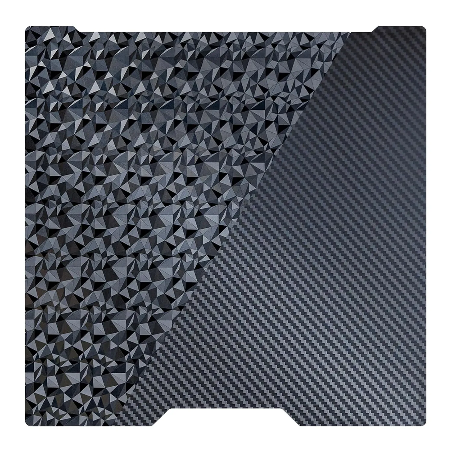 Bambu H2C/A2L PET(Carbon)+ PEO(Diamond) Build Plate 335x346.5mm, 3D Doppelseitige Druck Federstahl für Bambu Lab H2C/A2…