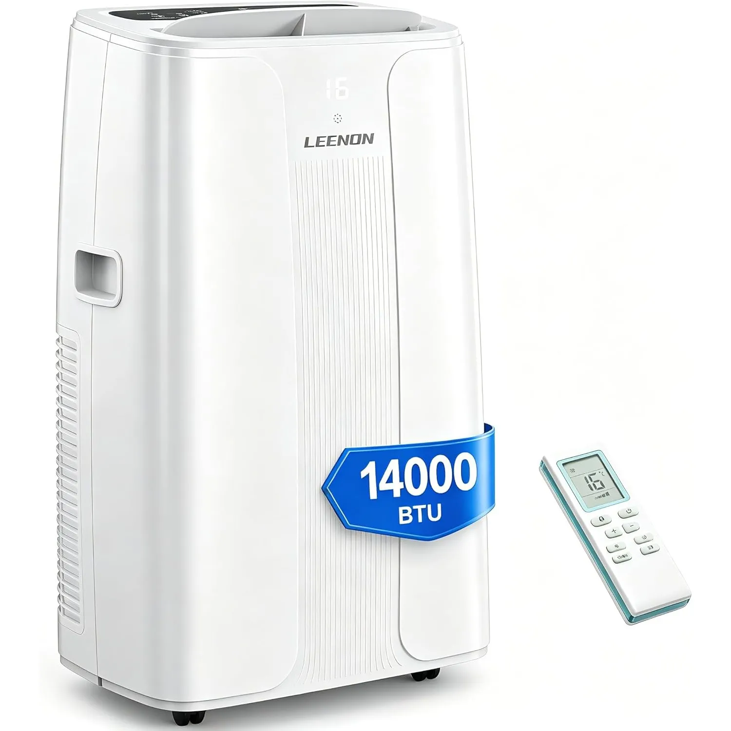LEENON 14000 BTU Klimaanlage Mobil Klimagerät, 4 in 1 Kühlen Entfeuchten Lüftermodus Schlafmodus, Mobile Klima mit Ablu…