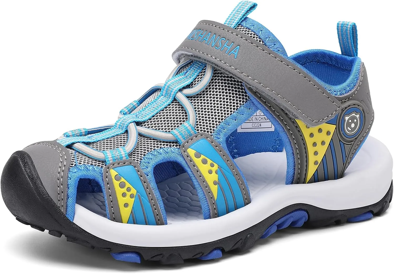 Mishansha Closed Boys Sandals Summer Children's Trekking Sandals Breathable Size 24-39