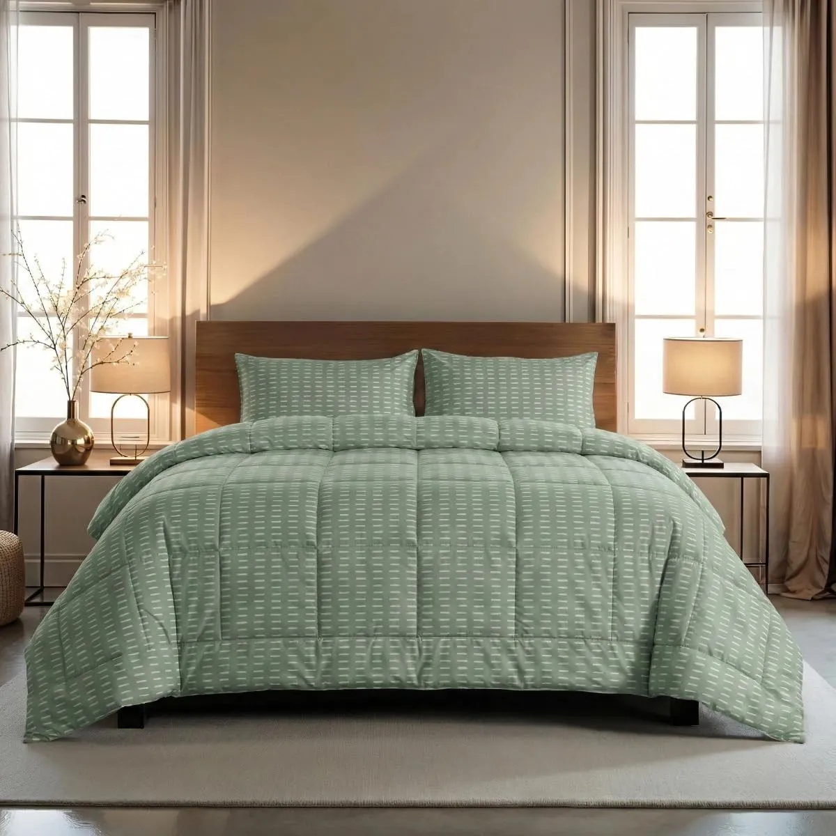 Zelesta Wonderbed Waschbare Bettdecke ohne bezug – Bettdecke & Bezug in einem | Waschbar & Trocknergeeignet | Antialler…