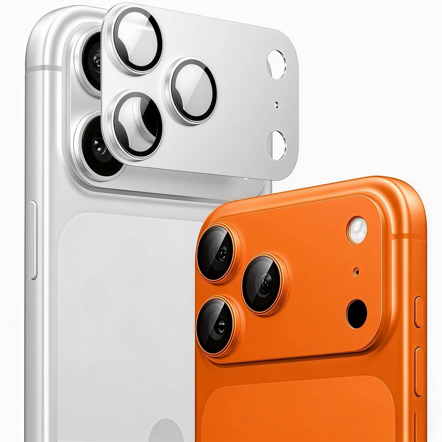 TORRAS für iPhone 17 Pro Max Kameraschutz 9H+ Härte HD -Klare, Silber