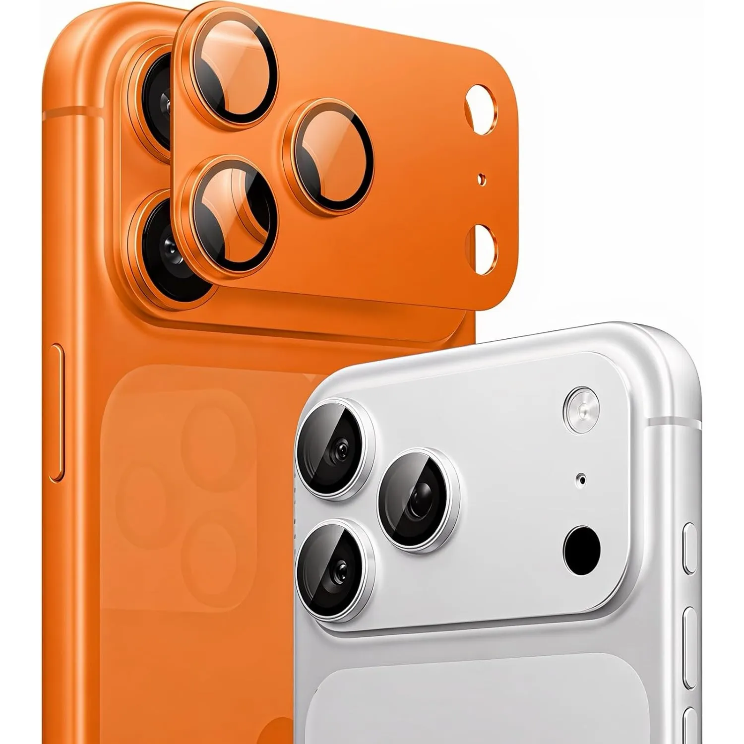 TORRAS für iPhone 17 Pro Kameraschutz 9H+ Härte HD-Klare, Orange