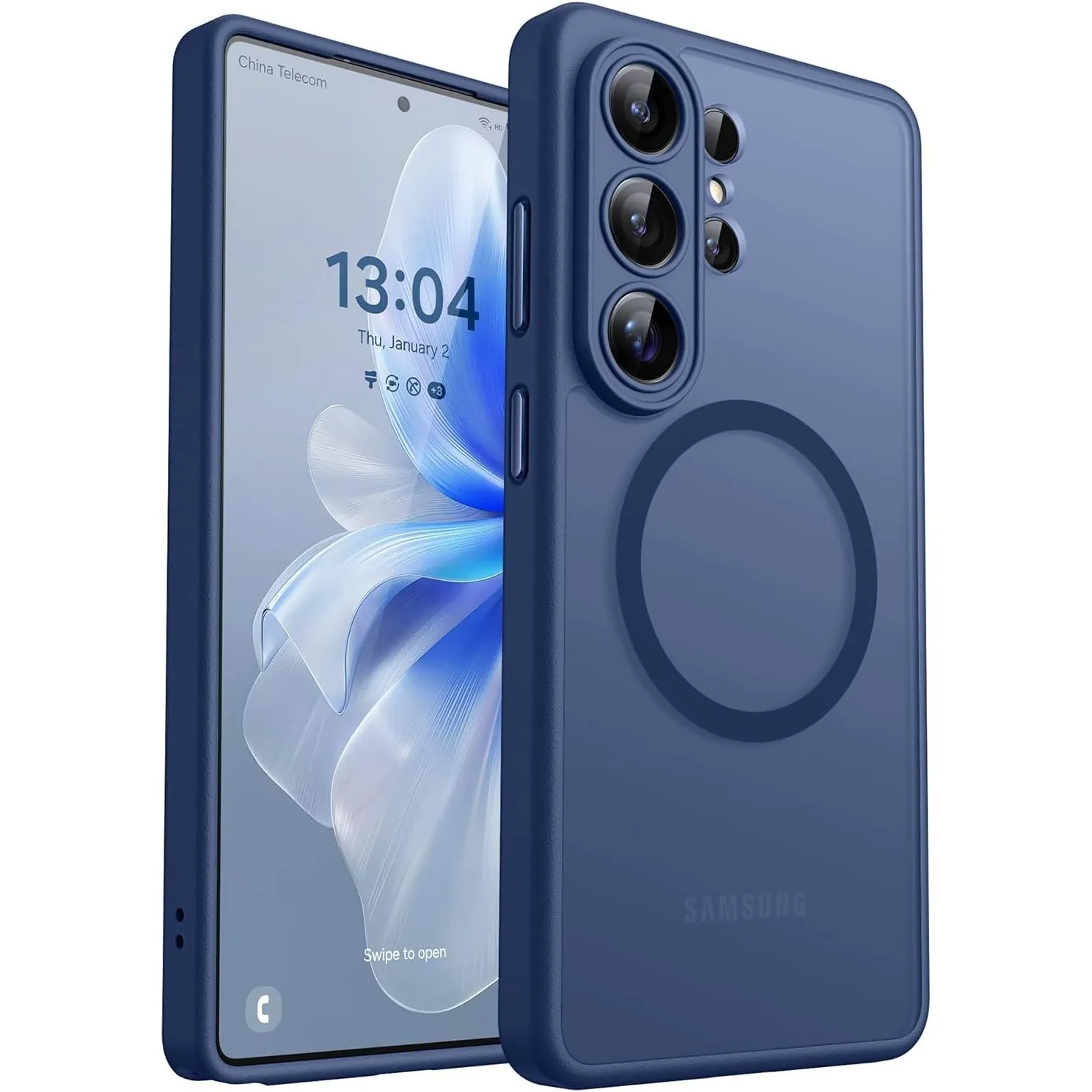 CANSHN für Samsung Galaxy S26 Ultra Hülle mit Kameraschutz für Magsafe (TOP Militärschutz & Magnetkraft) Extrem Haltbar…