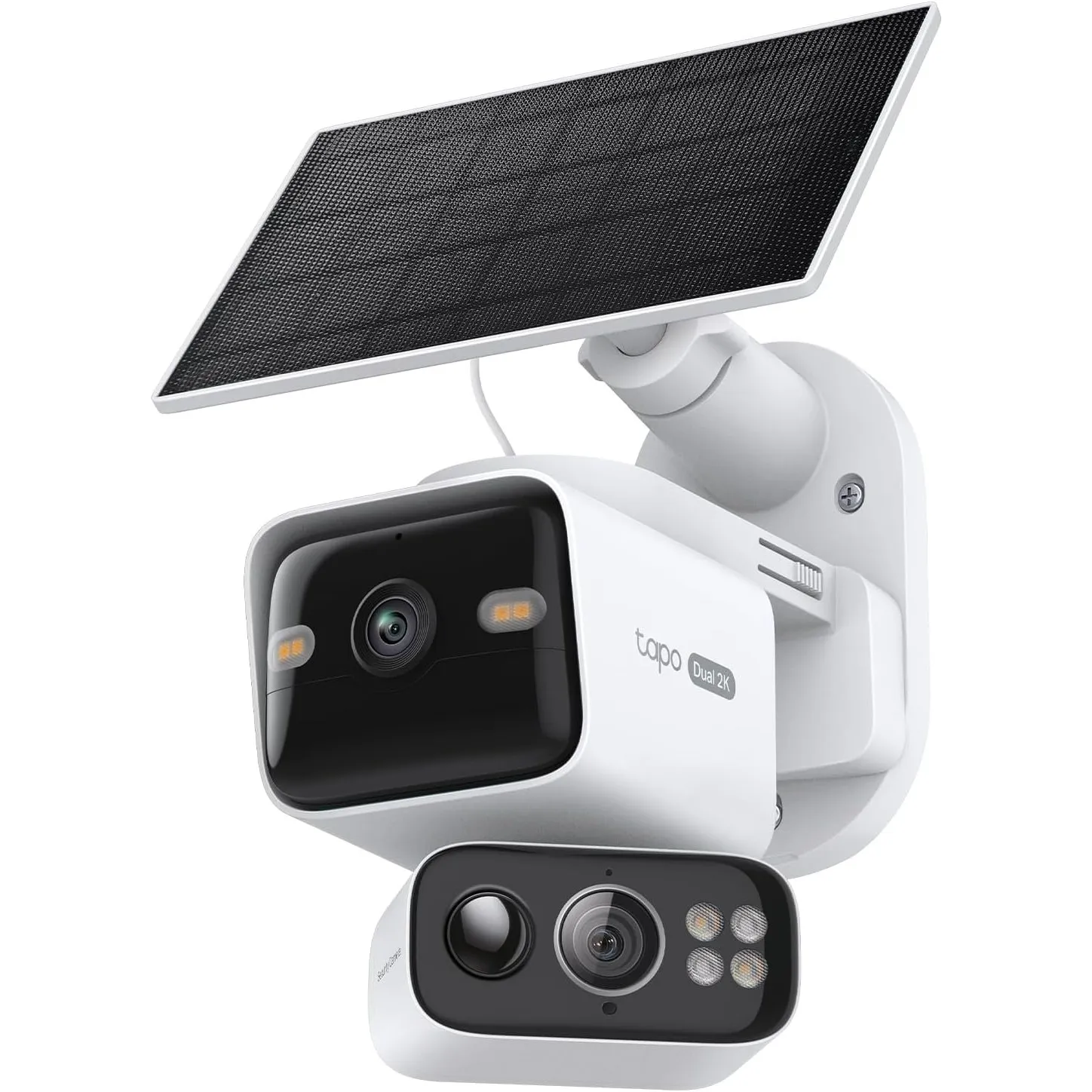 Tapo C645D KIT Solar Überwachungskamera Außen mit Akku | 2K Dual-Objektiv | 165° Winkel + 6mm Objektiv | Dual-Band 2,4G…