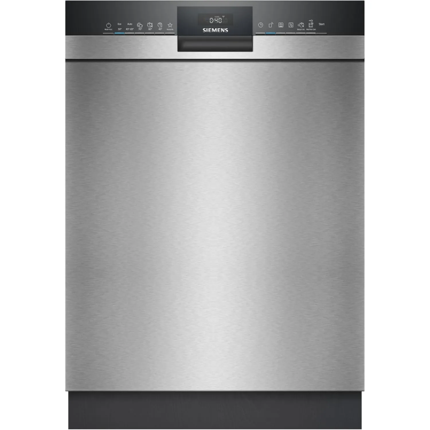 Siemens SN43ES28AE iQ300, Unterbau-Geschirrspüler, 60 cm, Made in Germany, bis zu 3-mal schneller spülen, automatische …