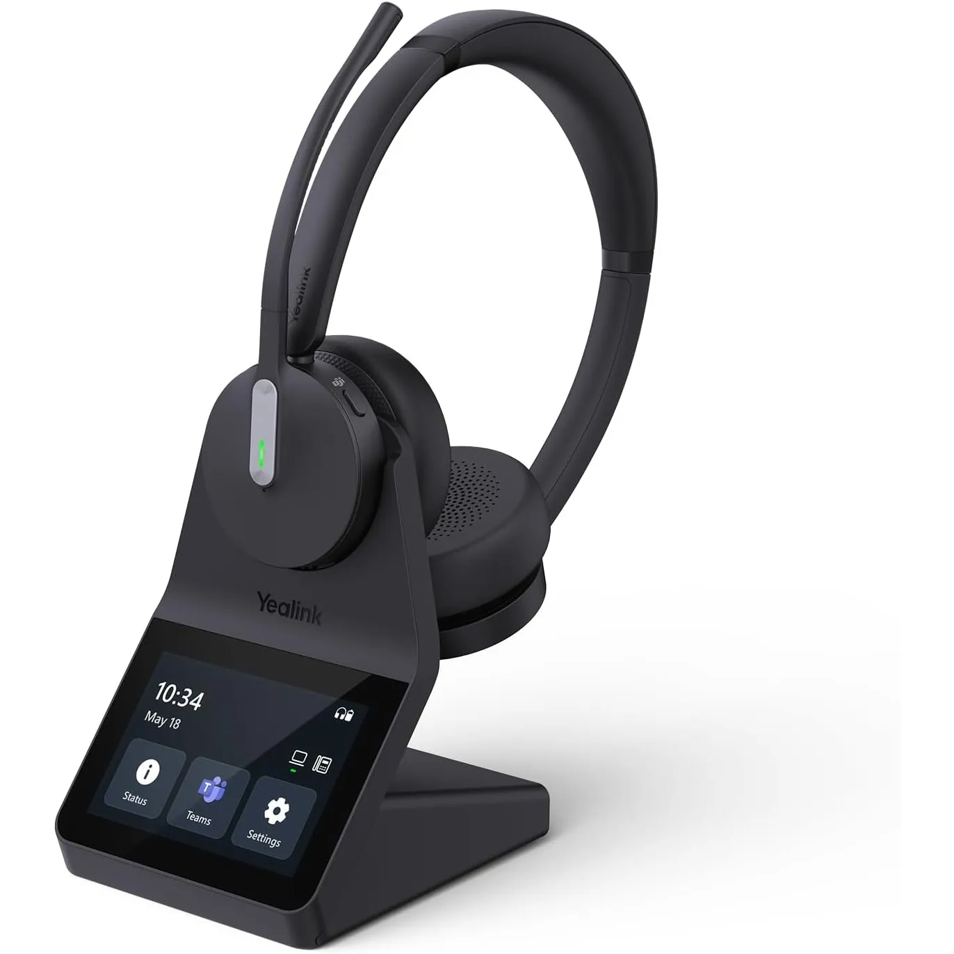 Yealink WH64 Pro Wireless Headset,On-Ear Büro-Headset mit 3.5" Touchscreen