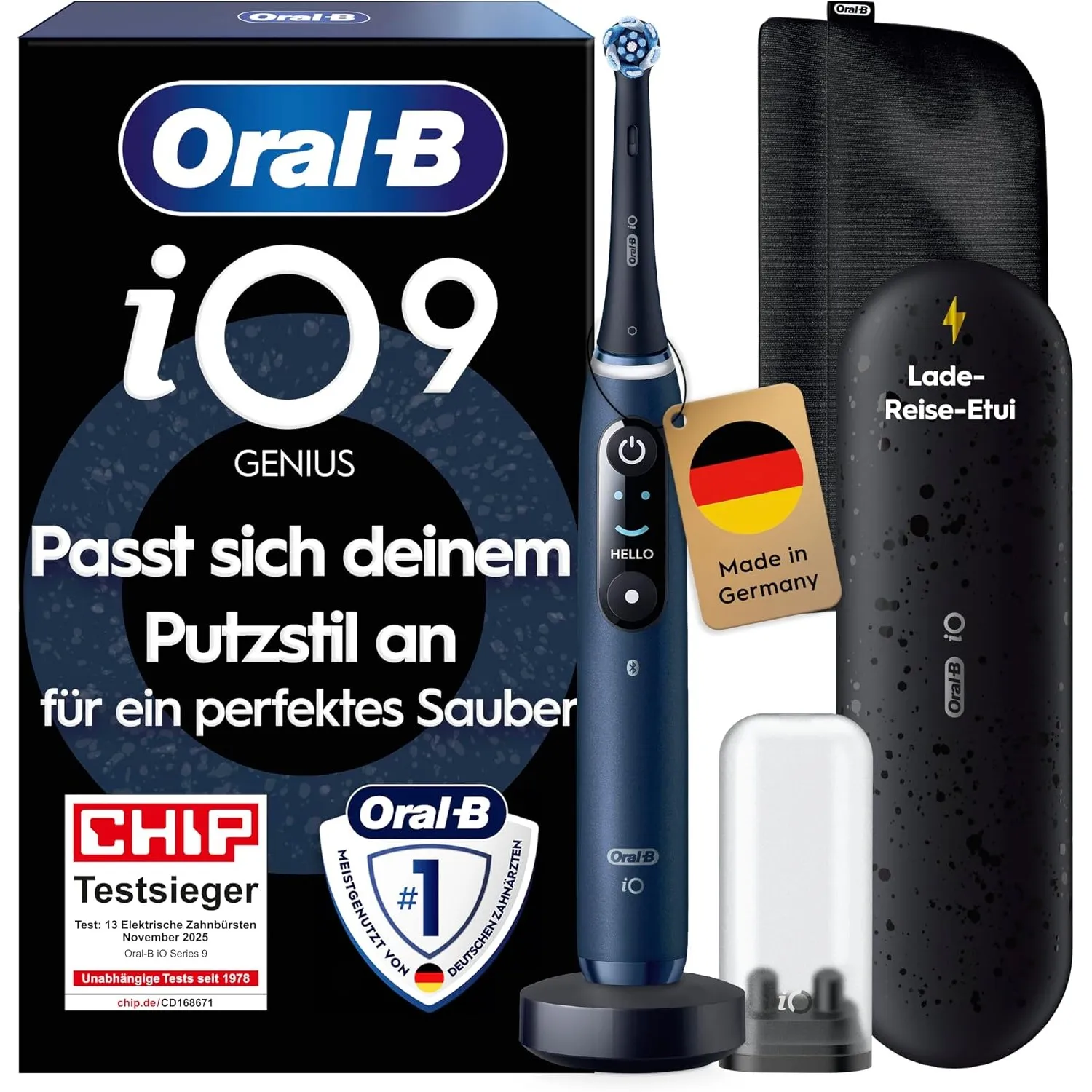 Oral-B iO - unsere fortschrittlichste Technologie mit individuell angetriebenen Borsten und von ZahnärztInnen inspirier…