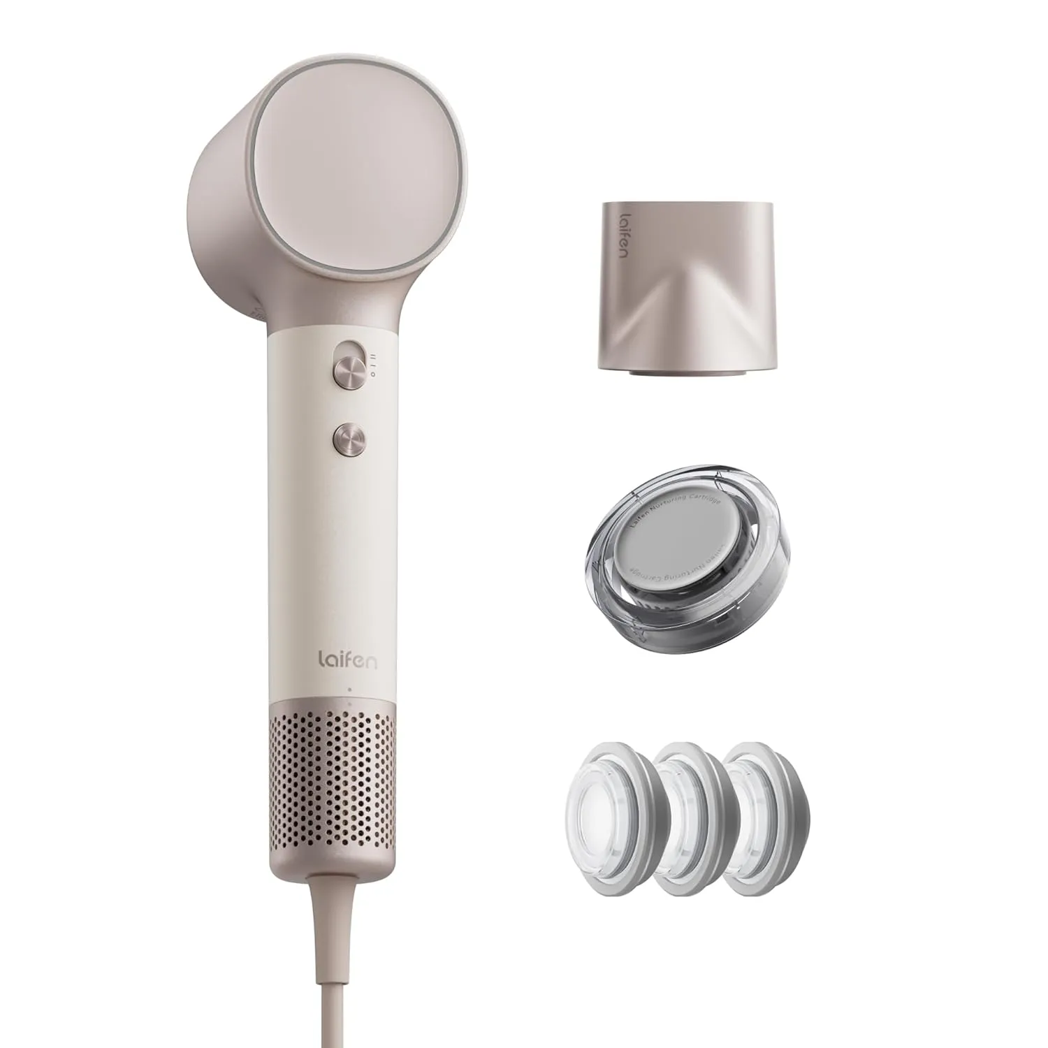 Laifen Neo Special Hair Dryer with Refillable Oil Infusion, 110,000 RPM, 3 Minutes Quick Drying, 200 Million Ion Hair D…