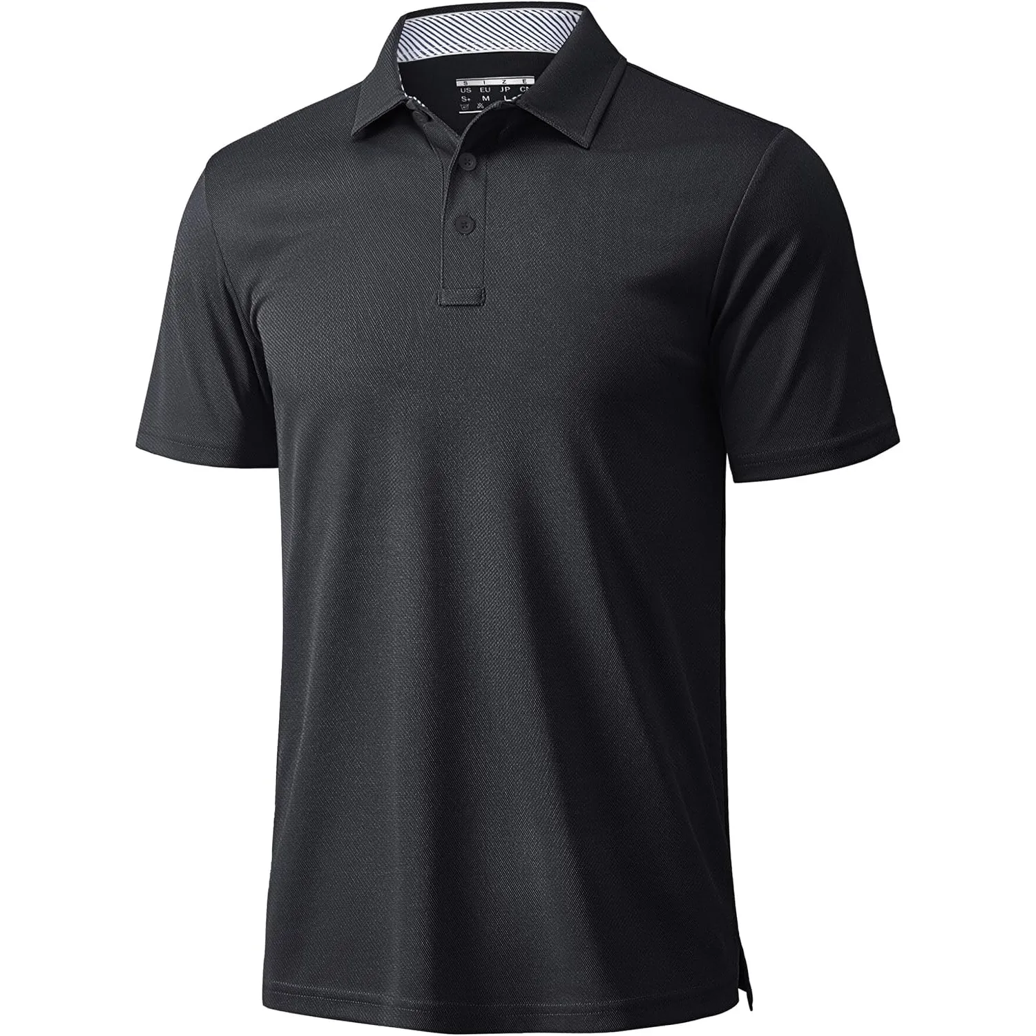 MAGCOMSEN Poloshirt Herren Kurzarm Shirt Sommer Golf Polo Atmungsaktiv Funktionsshirt Schnelltrocknend Polohemd Outdoor