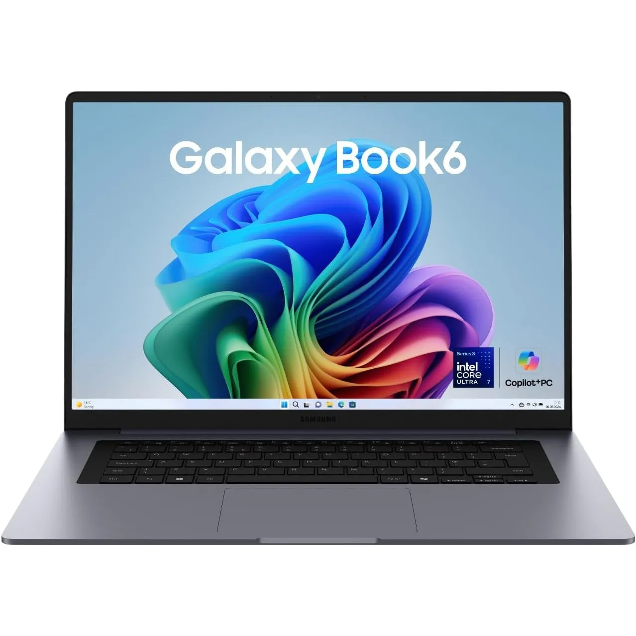 Samsung Galaxy Book6 16 Zoll – AI Laptop, Intel Core Ultra 7 Prozessor 355, 16 GB RAM, 512 GB Speicherplatz, Anti-Glare…