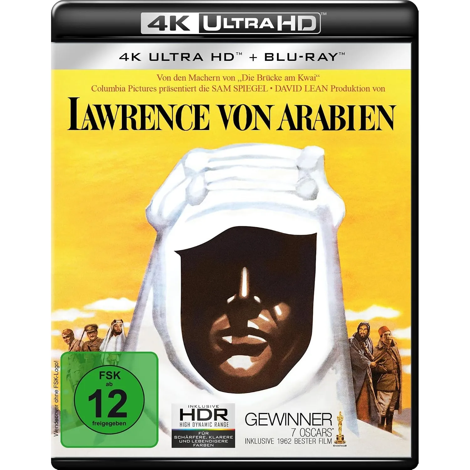 Lawrence von Arabien (2 4K-UHDs+2 Blu-rays)