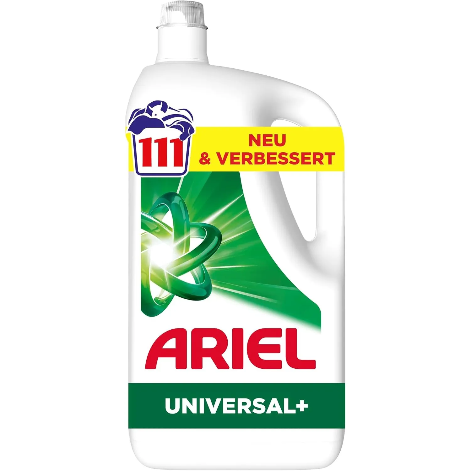 Ariel Flüssigwaschmittel Universal+, 111 Wäschen, Waschmittel flüssig
