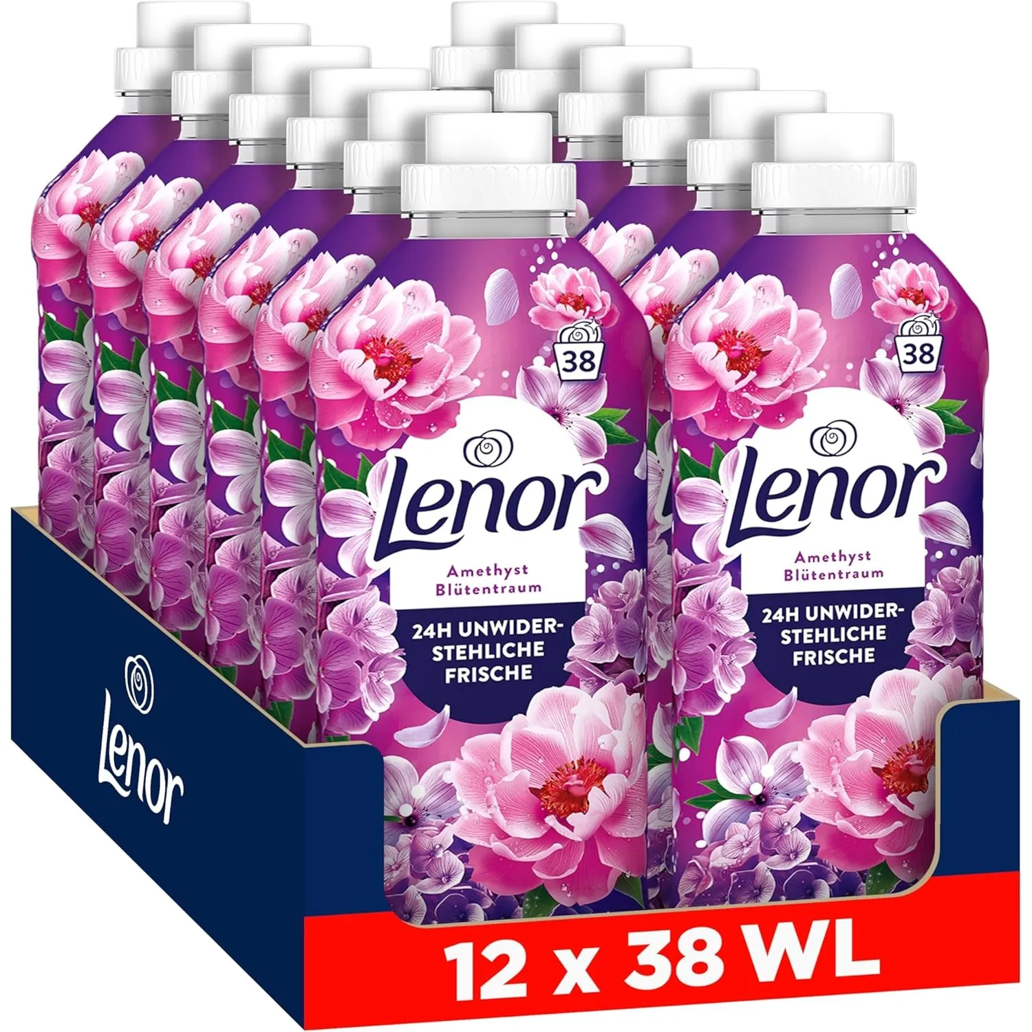 Lenor Weichspüler Amethyst Blütentraum,12x38 Wäschen