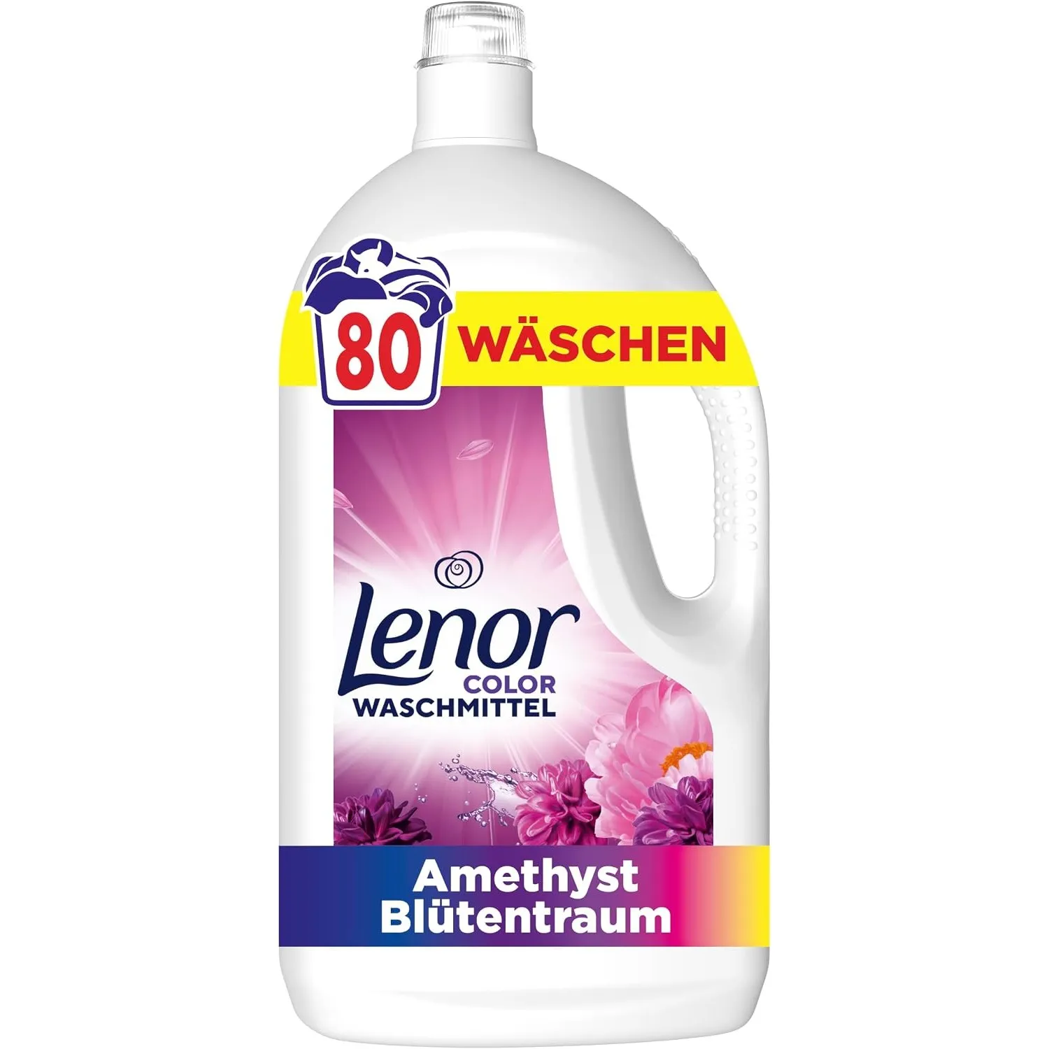 Lenor Flüssigwaschmittel Blütentraum, 80 Wäschen, Waschmittel flüssig