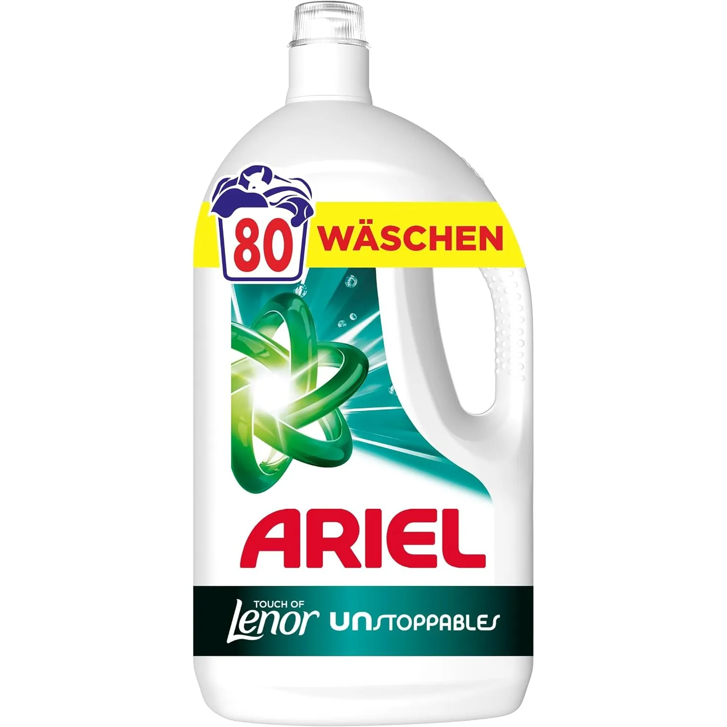 Ariel Flüssigwaschmittel Touch of Lenor Unstoppables, 80 Wäschen