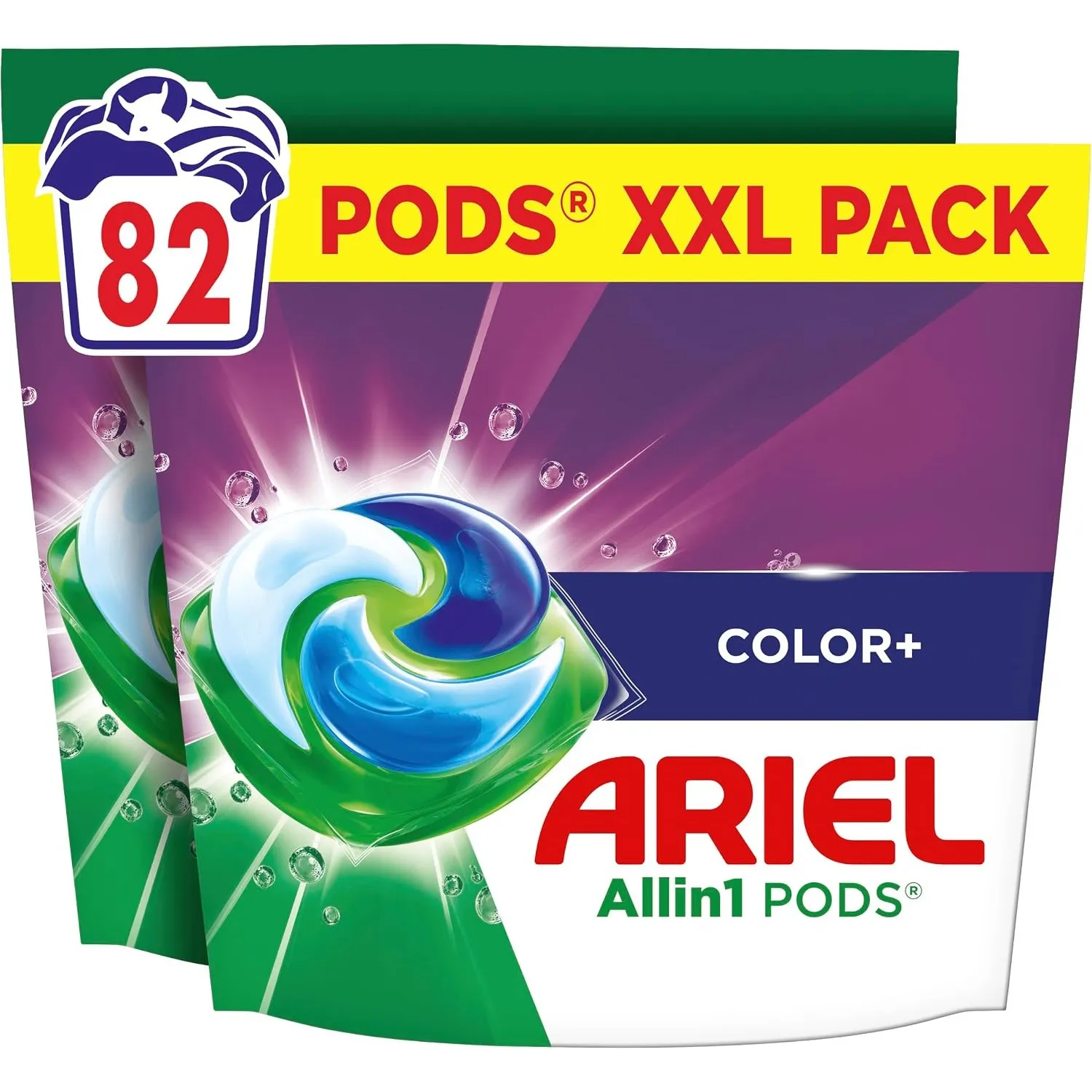 Ariel Pods Color+ Waschmittel, 82 Wäschen