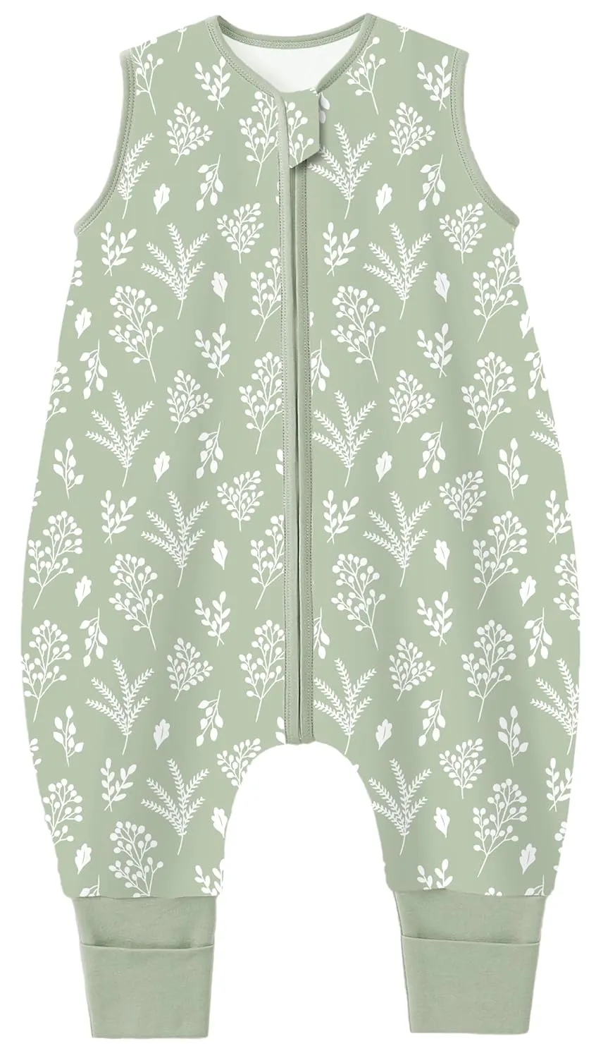 Chilsuessy Baby Summer Sleeping Bag with Feet, 0.5 Tog, Small Children's Sleeping Bag with Legs, 100% Cotton Sleepsuit …