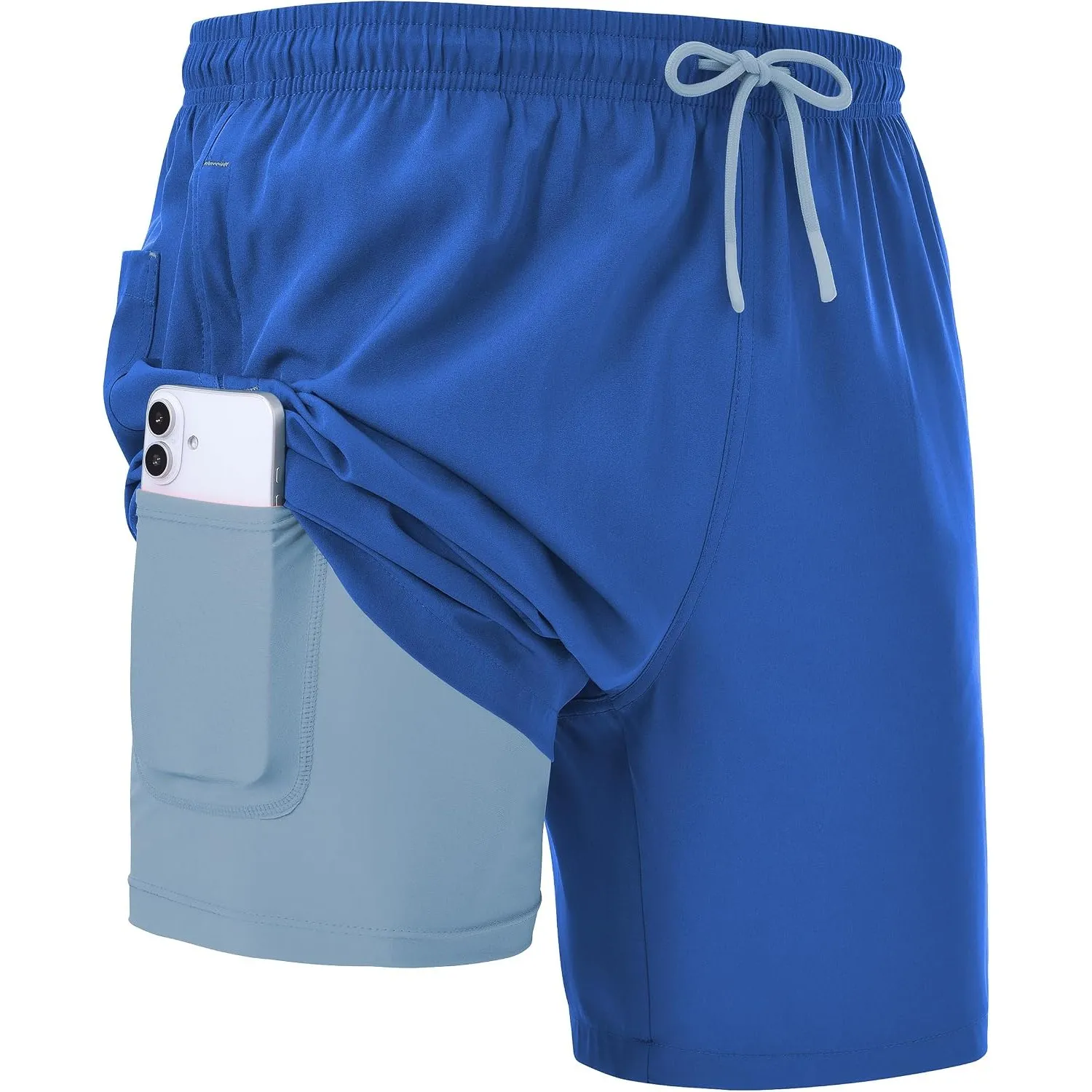 Zoofly Badehosen für Herren Schwimmhose Herren Kompressionsfutter Badeshorts Männer Schnelltrocknend mit Taschen Sports…