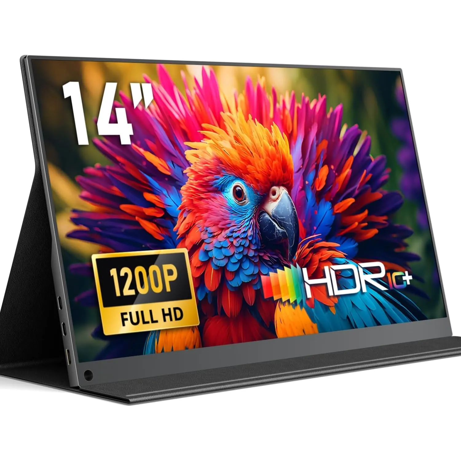 Yodoit Portable Monitor 14" 1920×1200 100% sRGB FHD Tragbarer Laptop Screen Erweiterung Externer Bildschirm USB-C & HDM…