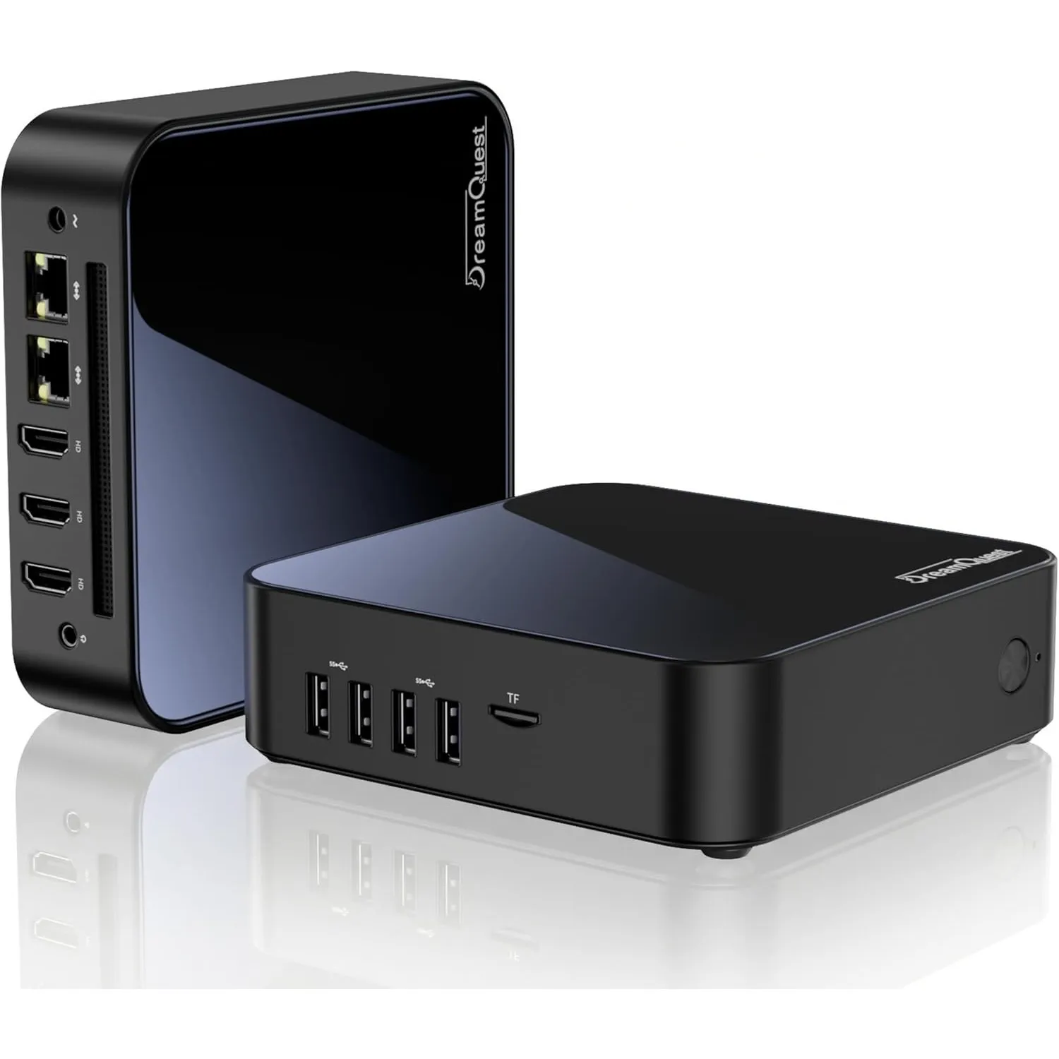 DreamQuest Mini PC Windows 11 Pro Intel 12.Gen N95 (bis zu 3,4 GHz) 12GB DDR5 RAM 1TB M.2 SSD Micro Desktop Computer mi…