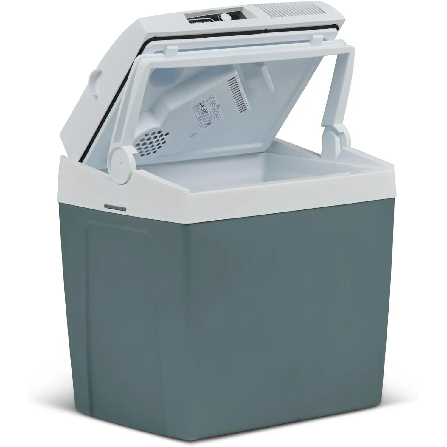 Mobicool ME24 elektrische Kühlbox, 12V und 230V, 23L, grau - Mini-Kühlschrank für Auto, Camping, Urlaub, Boot, Festival…