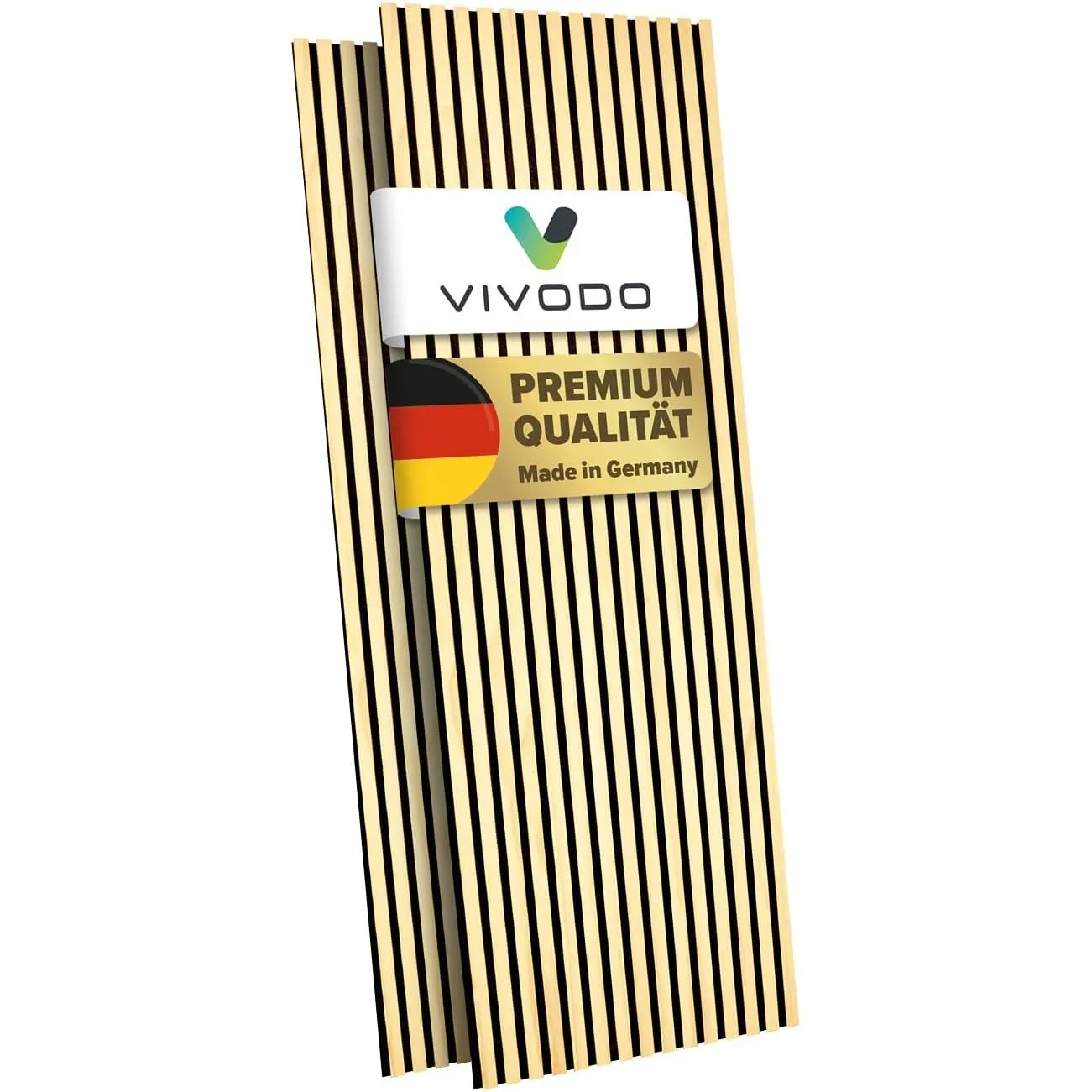 Akustikpaneele Wandpaneele Lamellenwand Holzpaneele - Hochwertige Akustikpaneel Holzwandpanele zur Schalldämmung - Vers…