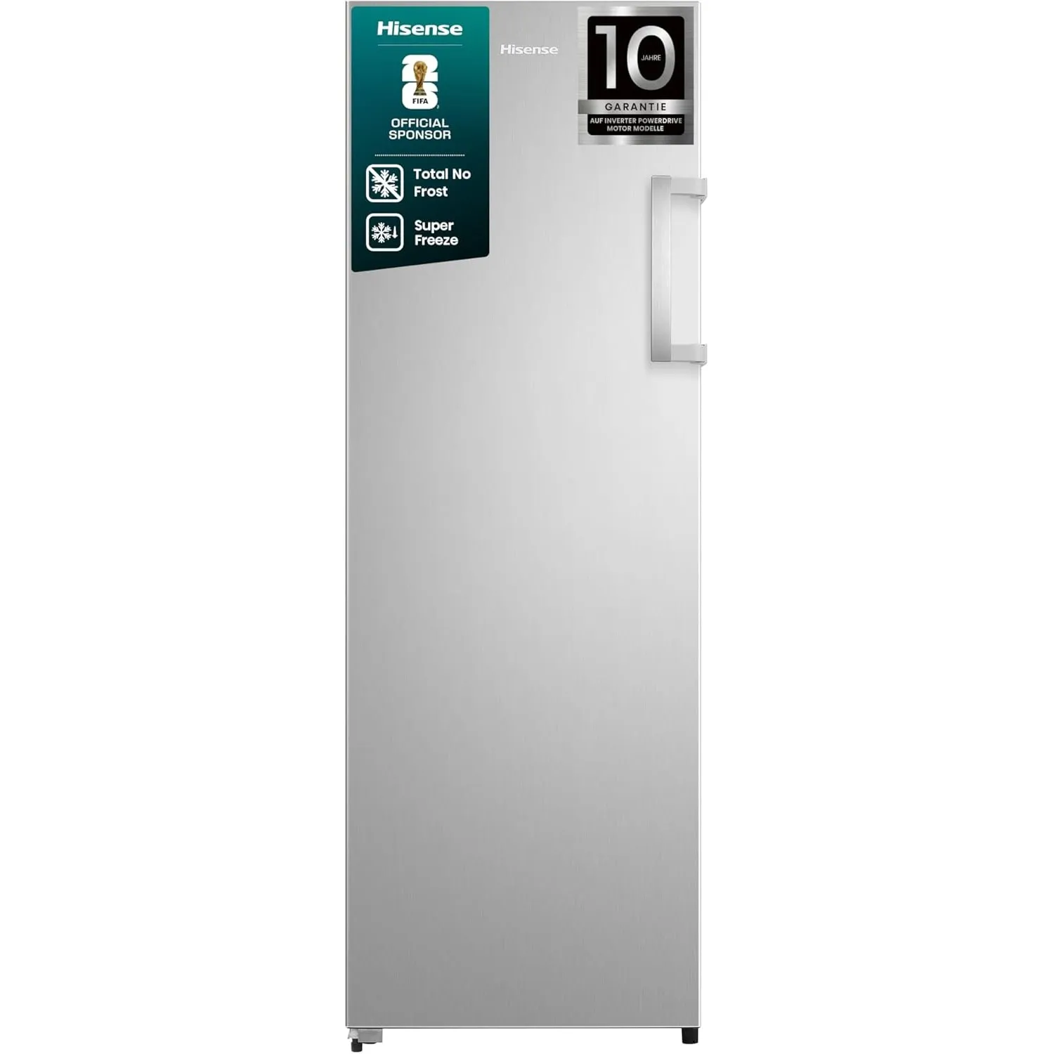 Hisense FF3N229NEIC Gefrierschrank/ 172cm hoch/ 240 Liter/Total NoFrost/Multi AirFlow/FastFreeze/Türanschlag wechselbar…