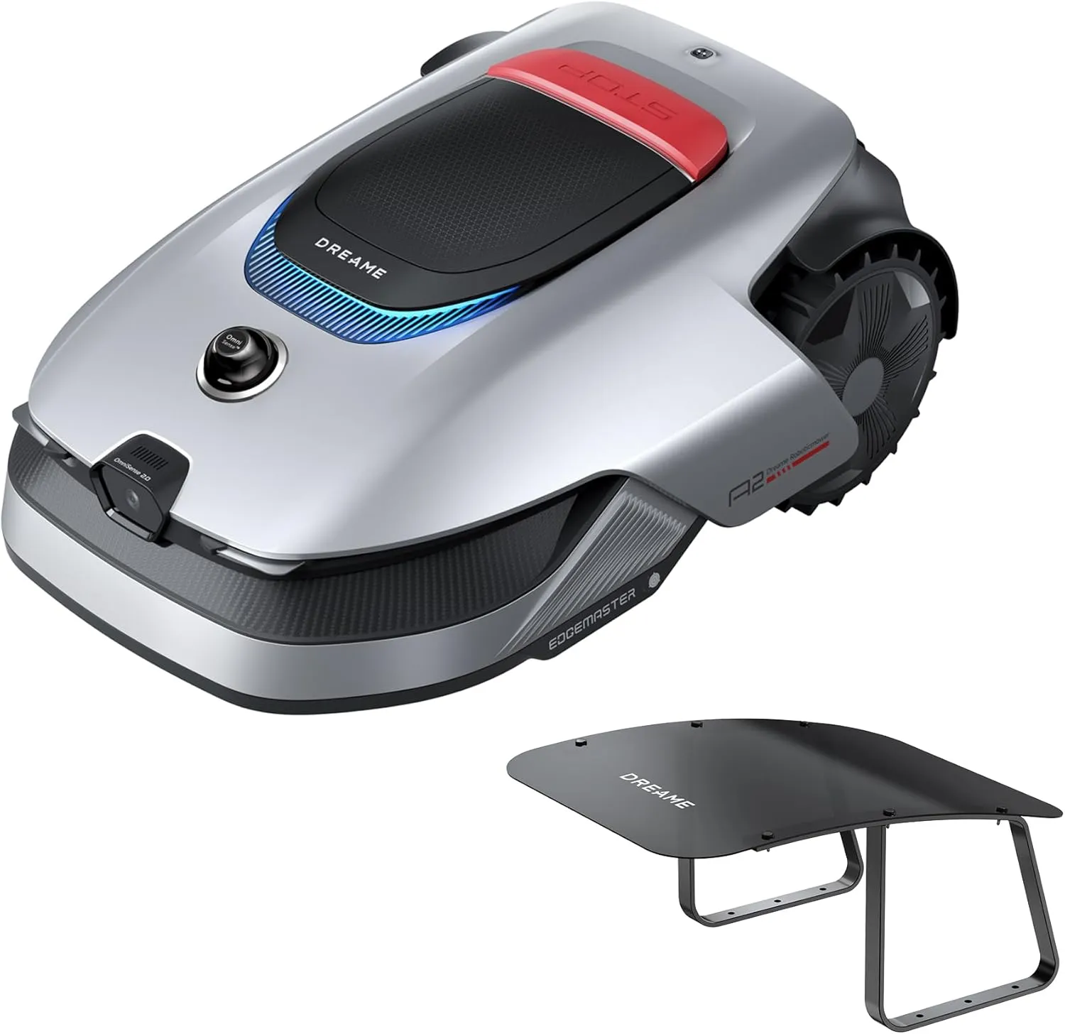 DREAME A2 1200 Mähroboter – Kabellose Verbindung Ohne RTK, für 1200 m², 360° 3D-LiDAR und KI-Sicht, 5 cm EdgeMaster-Prä…