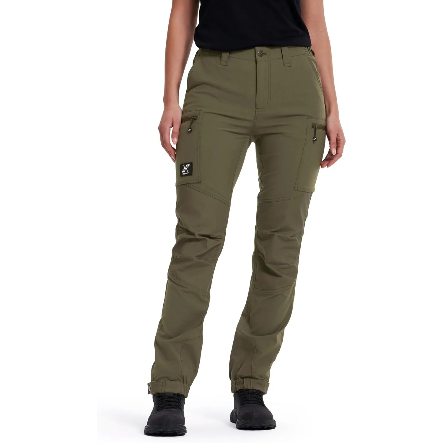 RevolutionRace Nordwand Stretch High-Waist Outdoor Hose für Damen. Robuste und langlebige Wanderhose und Trekkinghose M…