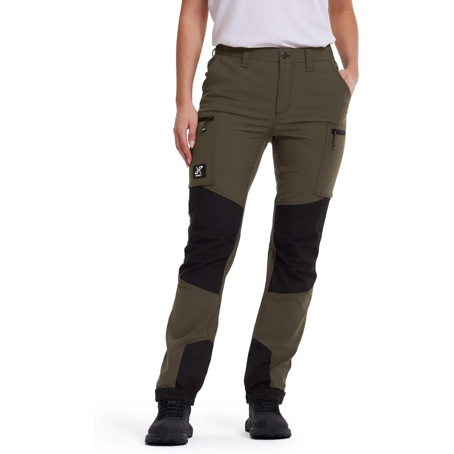 RevolutionRace Nordwand Stretch High-Waist Outdoor Hose für Damen. Robuste und langlebige Wanderhose und Trekkinghose M…