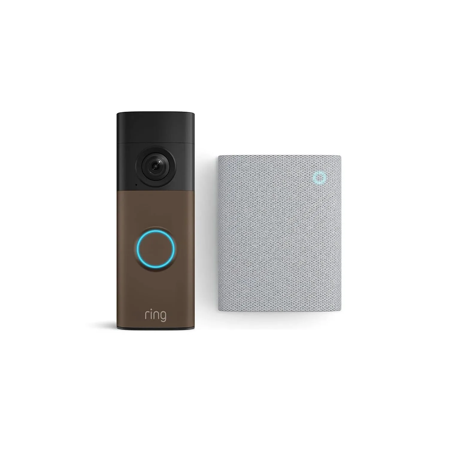 Ring Battery Video Doorbell (neueste Gen.) + Chime (3. Gen.) | Videotürklingel-Kamera mit Retinal 2K, optimierter Zoom …