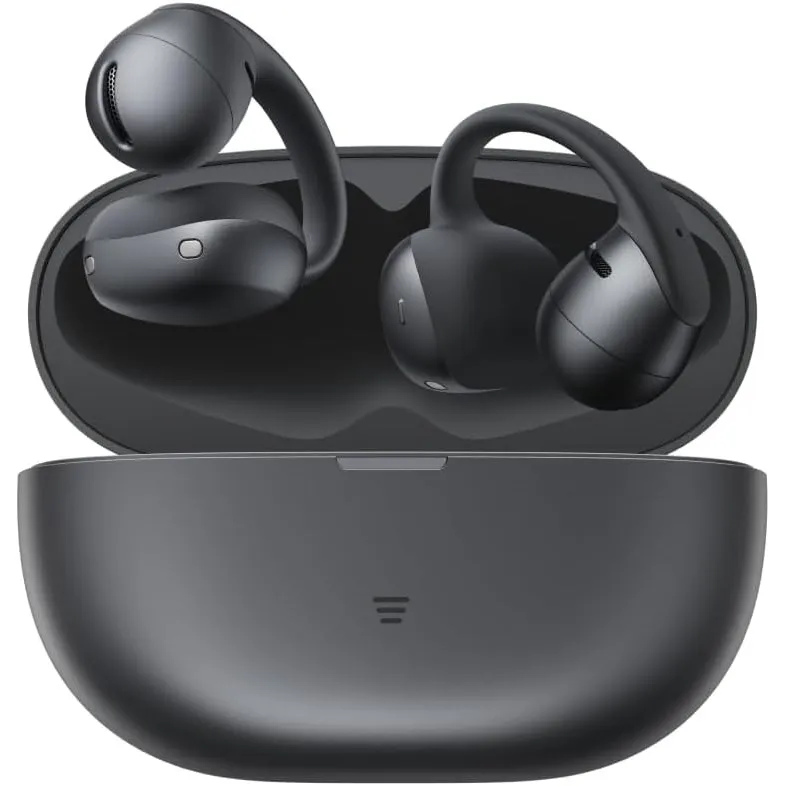 SHOKZ OpenDots Air Open-Ear Clip-On-Kopfhörer, 6, 3 g, Schwarz