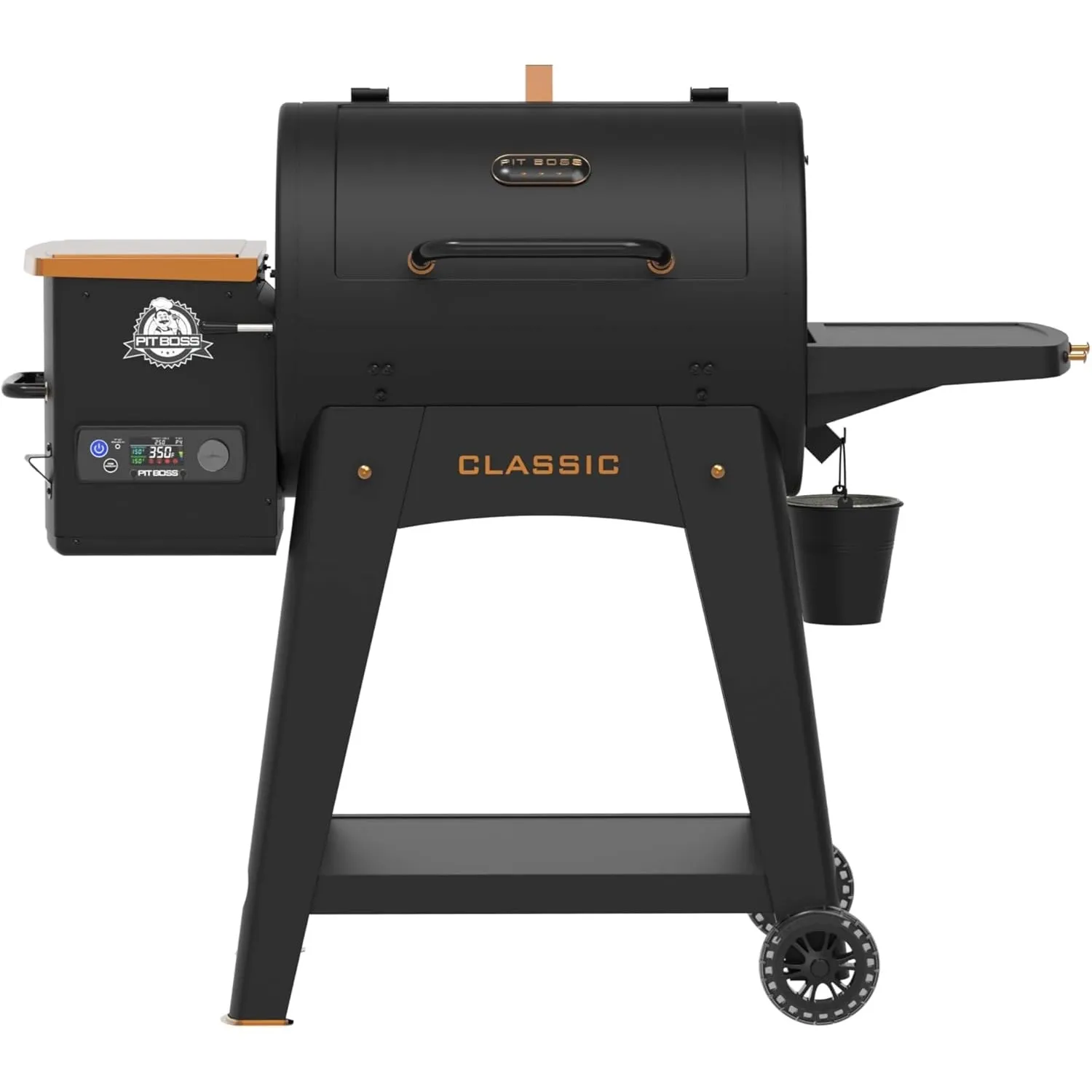 PIT BOSS Pelletgrill Classic Onyx Edition, Holzpellet Smoker, 4769 cm² Grillfläche, BBQ, Direktgrillen