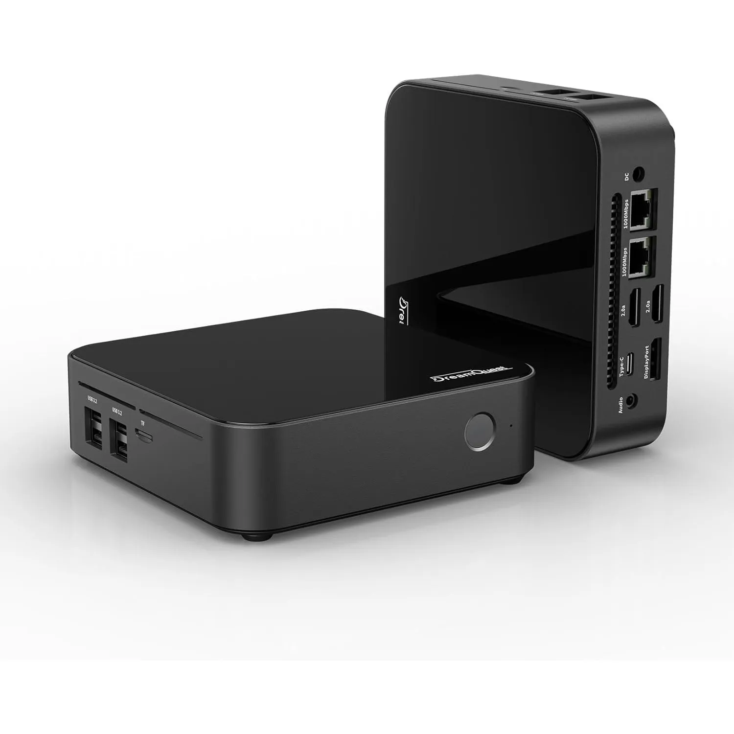 DreamQuest Mini PC Barebone Intel N95 der 12. Generation (bis zu 3,4 GHz), Micro Desktop Computer ohne RAM/SSD, Unterst…