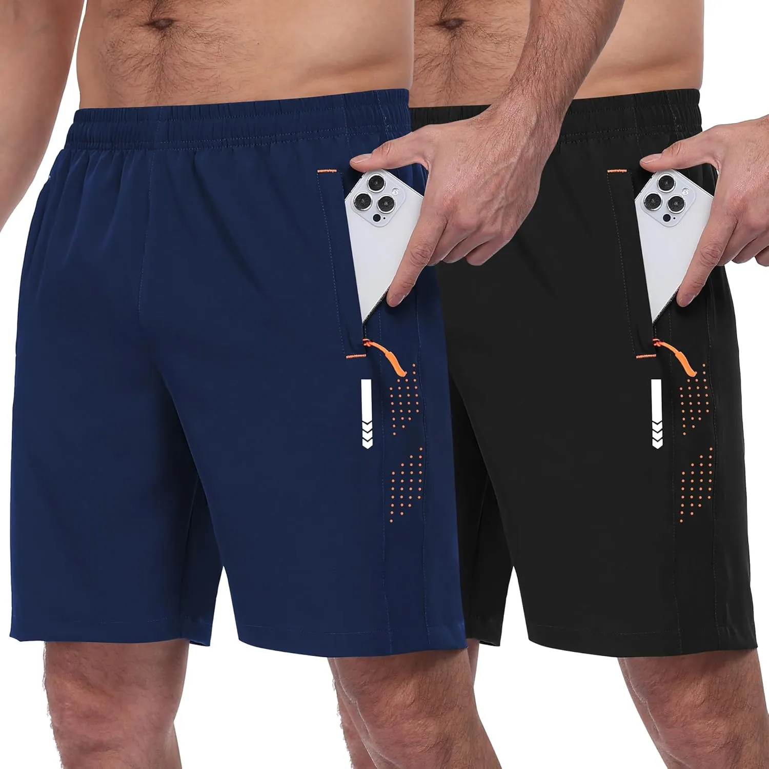 Sports Shorts Men's Short Lightweight Training Trousers Short Trousers Men's Sports Shorts Men Summer Jogging Bottoms w…