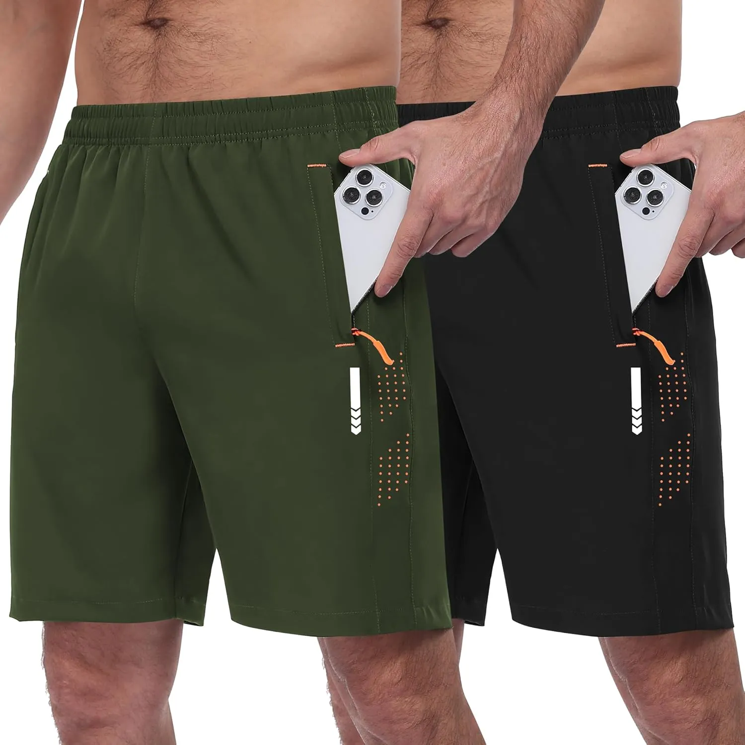 Sports Shorts Men's Short Lightweight Training Trousers Short Trousers Men's Sports Shorts Men Summer Jogging Bottoms w…