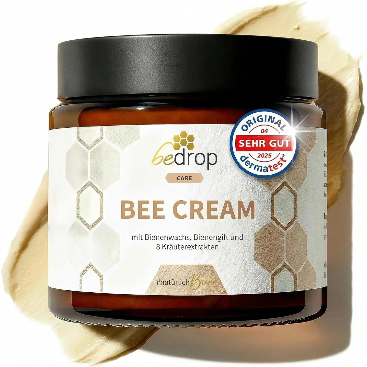 bedrop Bee Cream Bienengiftsalbe hochdosiert (kühlend & wärmend) - XXL 400g