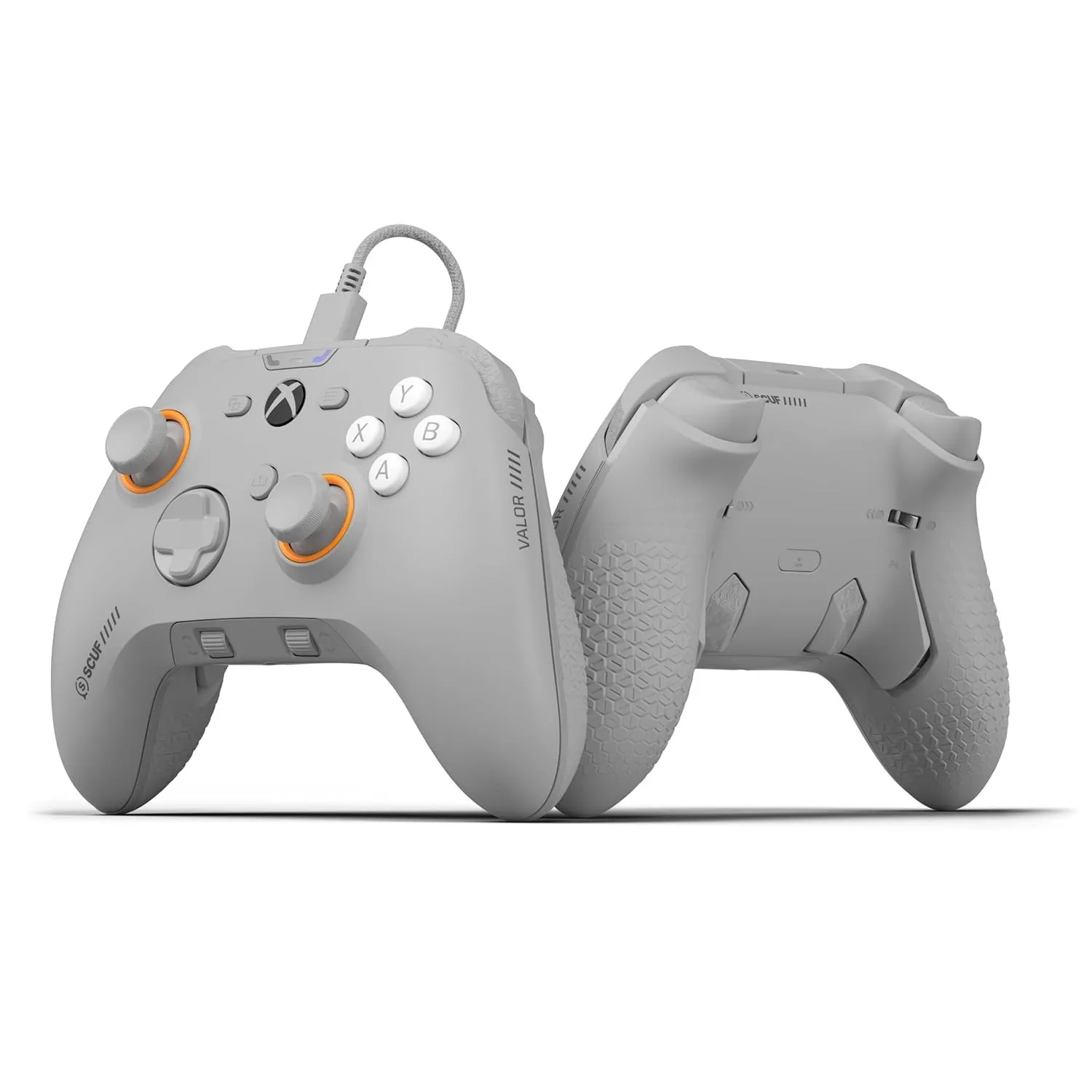 Scuf VALOR Xbox-Performance-Controller mit Kabel, TMR Anti-Drift – Hellgrau
